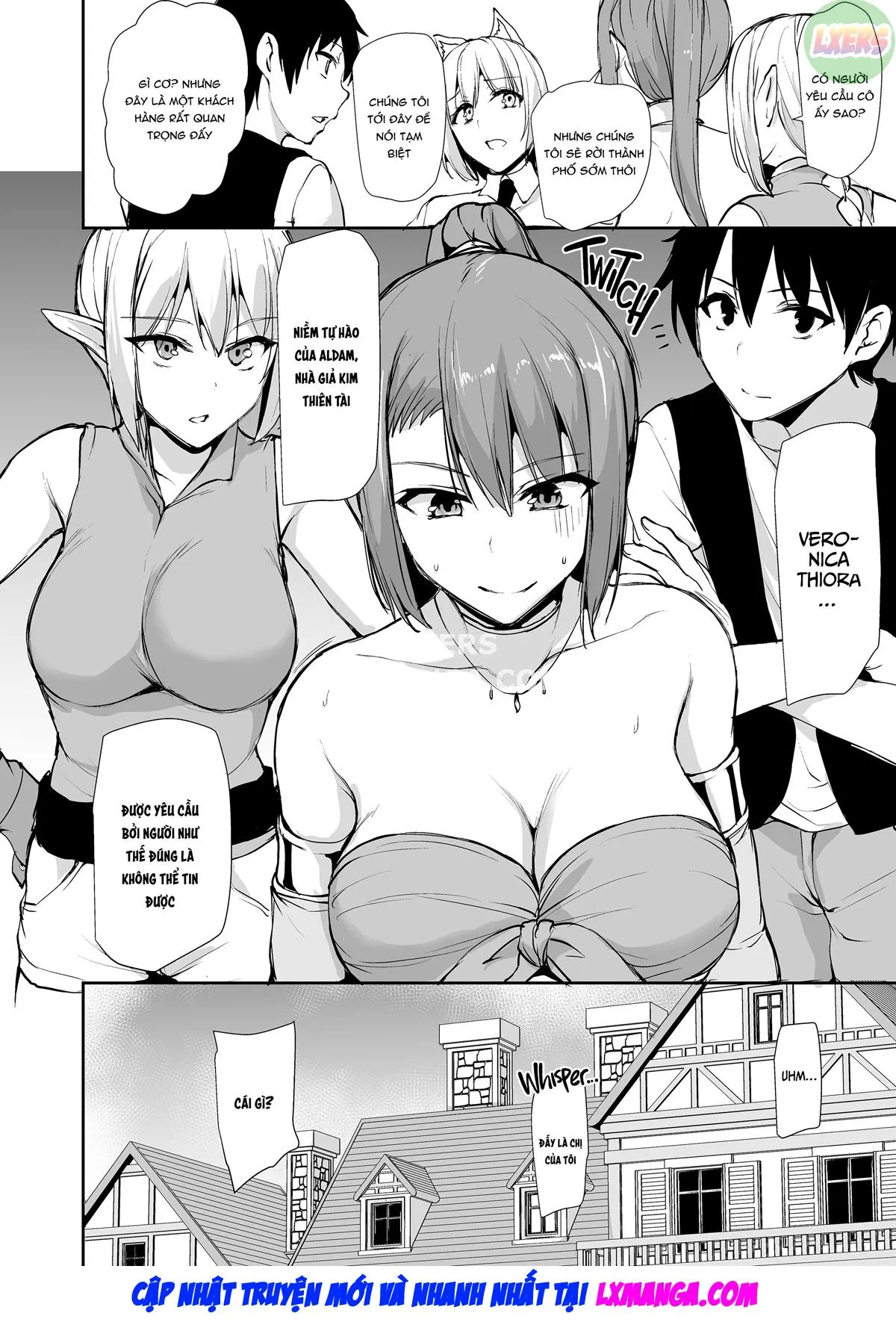 HentaiVN.net - Ảnh 62 - Tales of a Harem in Another World - Chap 8