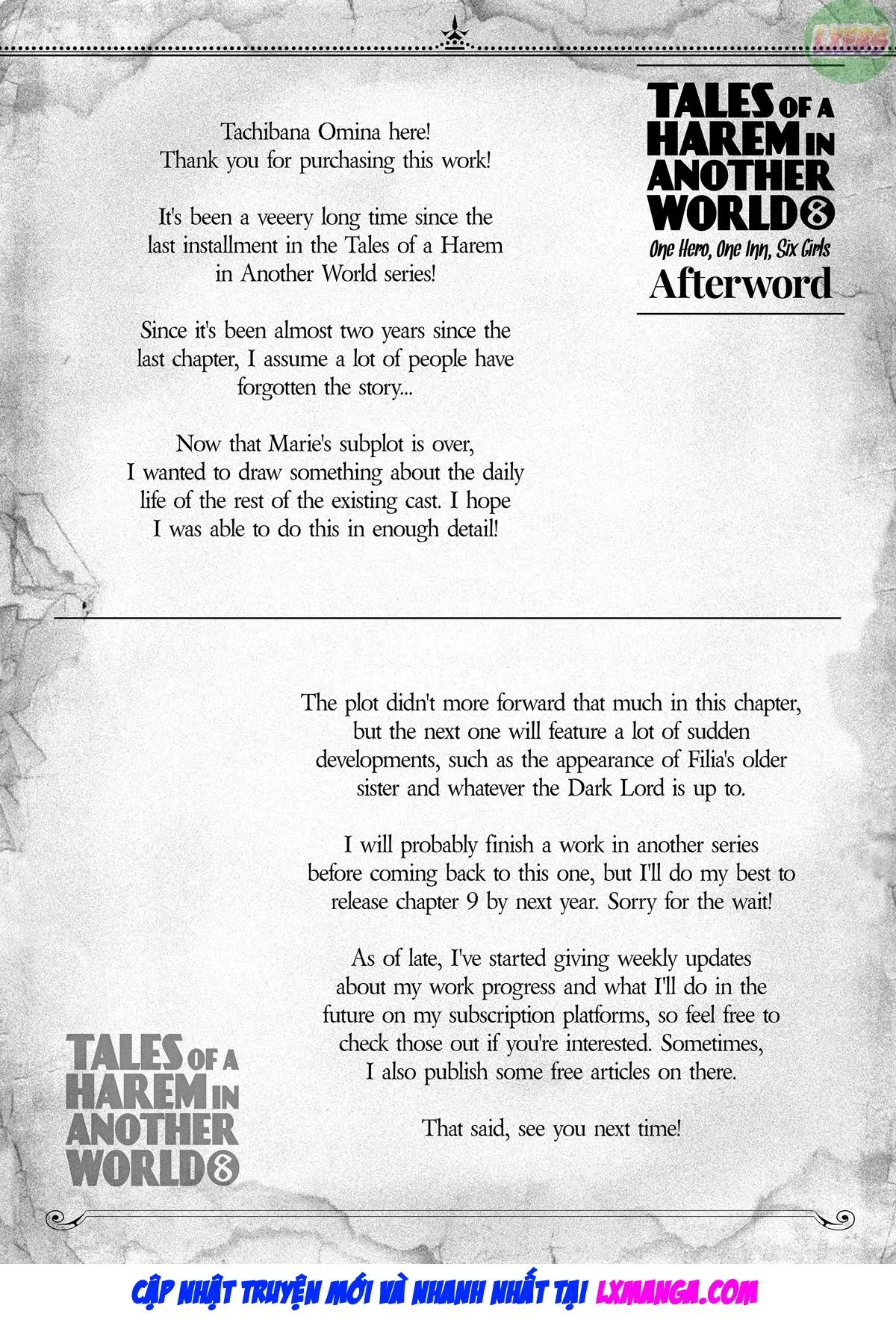 HentaiVN.net - Ảnh 64 - Tales of a Harem in Another World - Chap 8