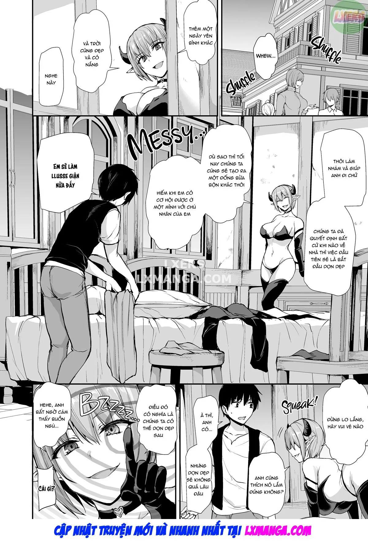HentaiVN.net - Ảnh 3 - Tales of a Harem in Another World - Chap 8.5