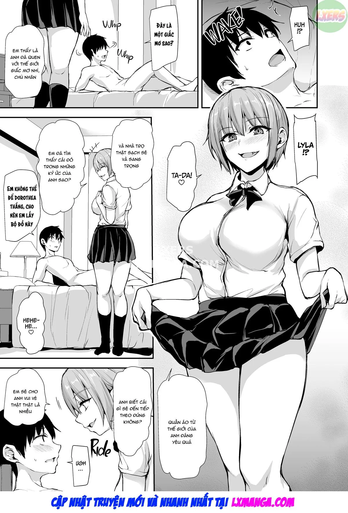 HentaiVN.net - Ảnh 4 - Tales of a Harem in Another World - Chap 8.5
