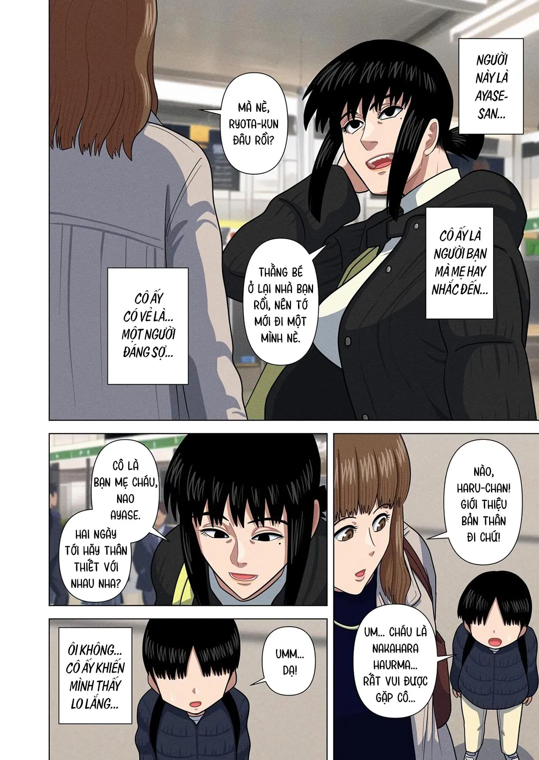 HentaiVN.net - Ảnh 5 - Chuyến đi chơi với bạn mẹ! [Oba-San To Onsen Ryokan De; Hotspring Trip With My Mom's Friend...] - Oneshot