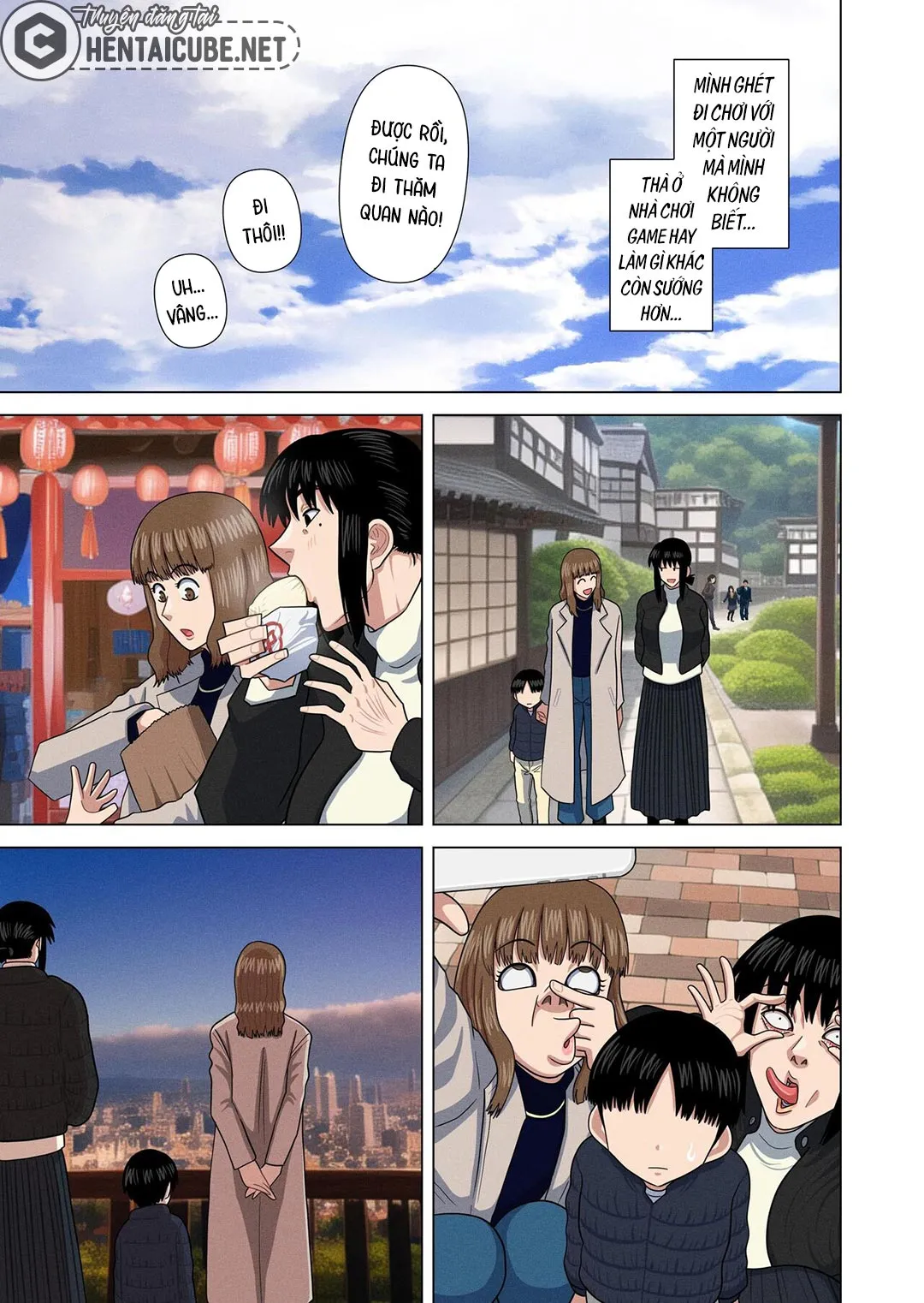 HentaiVN.net - Ảnh 6 - Chuyến đi chơi với bạn mẹ! [Oba-San To Onsen Ryokan De; Hotspring Trip With My Mom's Friend...] - Oneshot