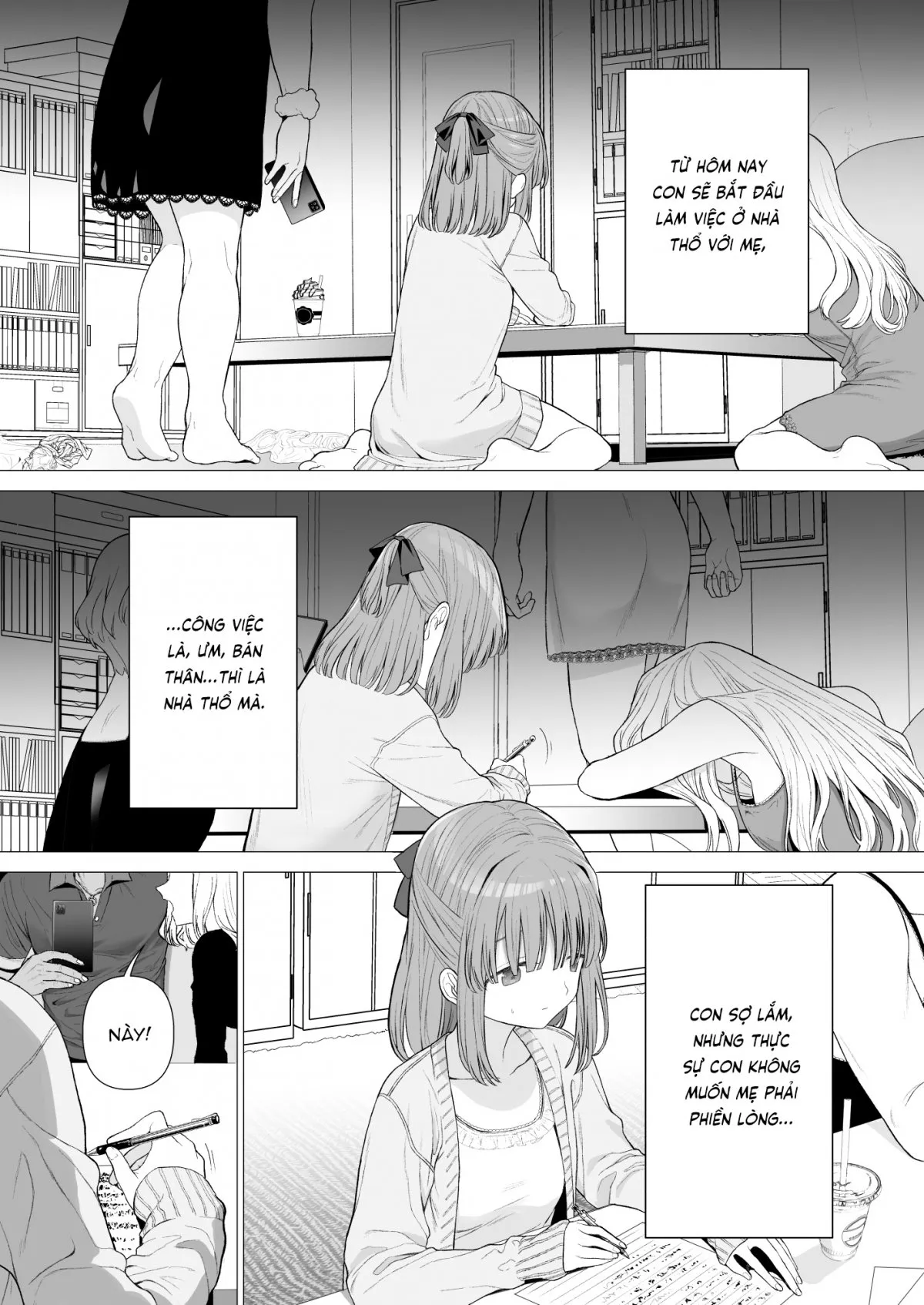 HentaiVN.net - Ảnh 4 - Sưởi ấm em, trước khi em vụn vỡ [Kowareru Mae ni Yorokobi o Oshiete; 壊れるまえにぬくもりを教えて] - Oneshot