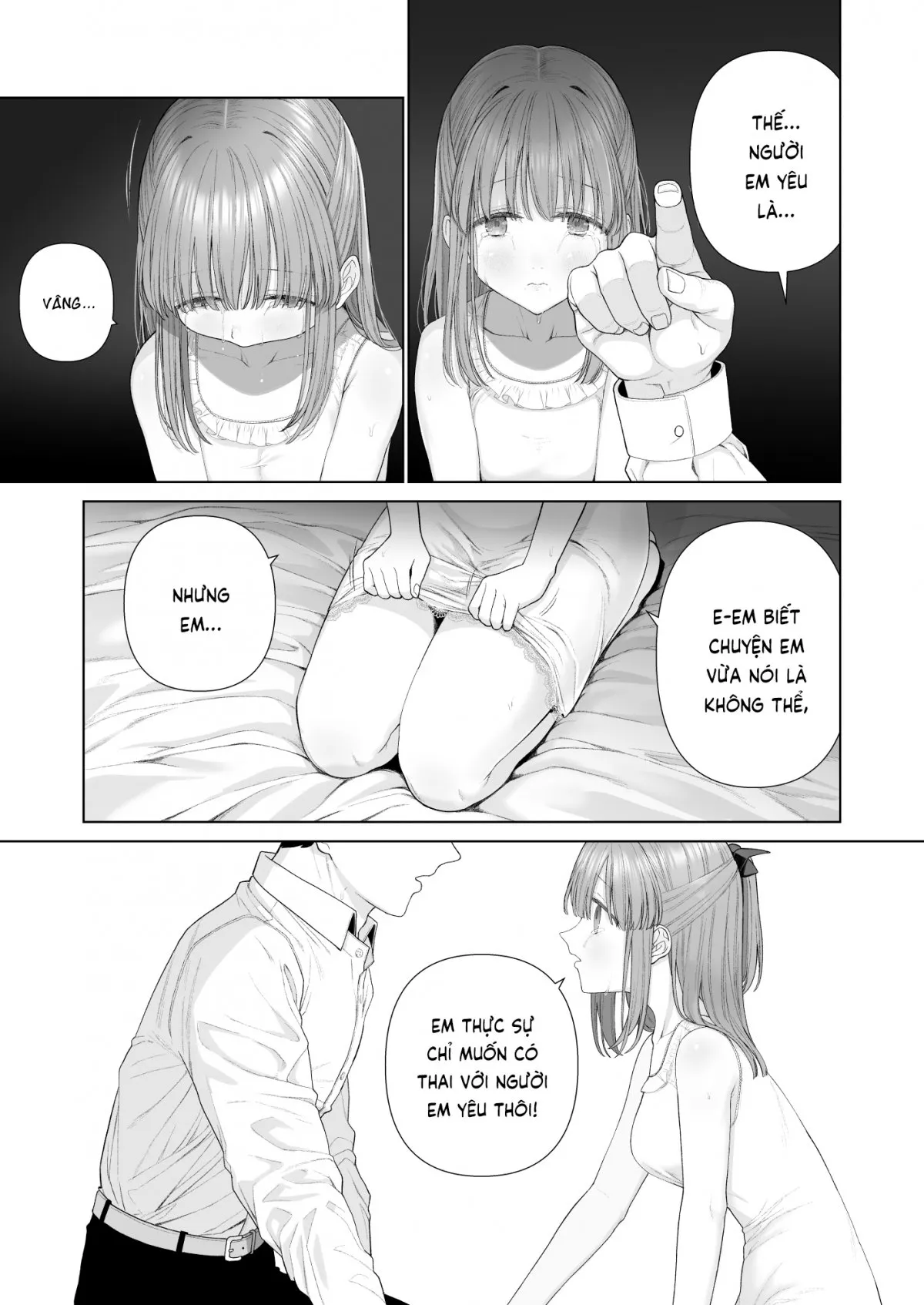 HentaiVN.net - Ảnh 65 - Sưởi ấm em, trước khi em vụn vỡ [Kowareru Mae ni Yorokobi o Oshiete; 壊れるまえにぬくもりを教えて] - Oneshot