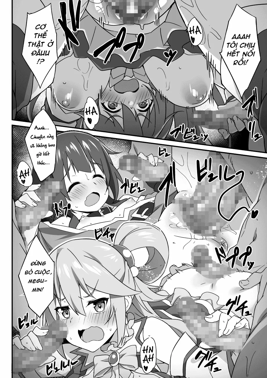 HentaiVN.net - Ảnh 7 - Nhiệm vụ khẩn cấp! Kazuma đã nứng! [Kinkyuu Quest! Kazuma Hazard] - Oneshot