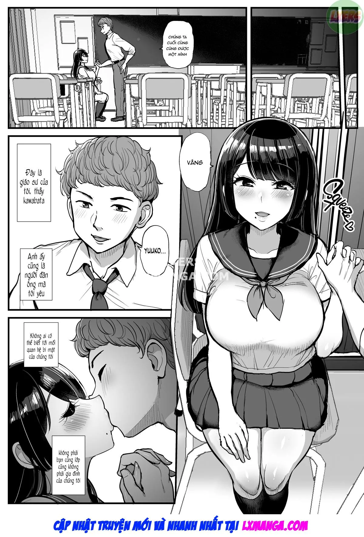 HentaiVN.net - Ảnh 3 - Hakoiri Musume Otoko o Shiru. [The Sheltered Girl's Experience With Men] - Oneshot - Không che