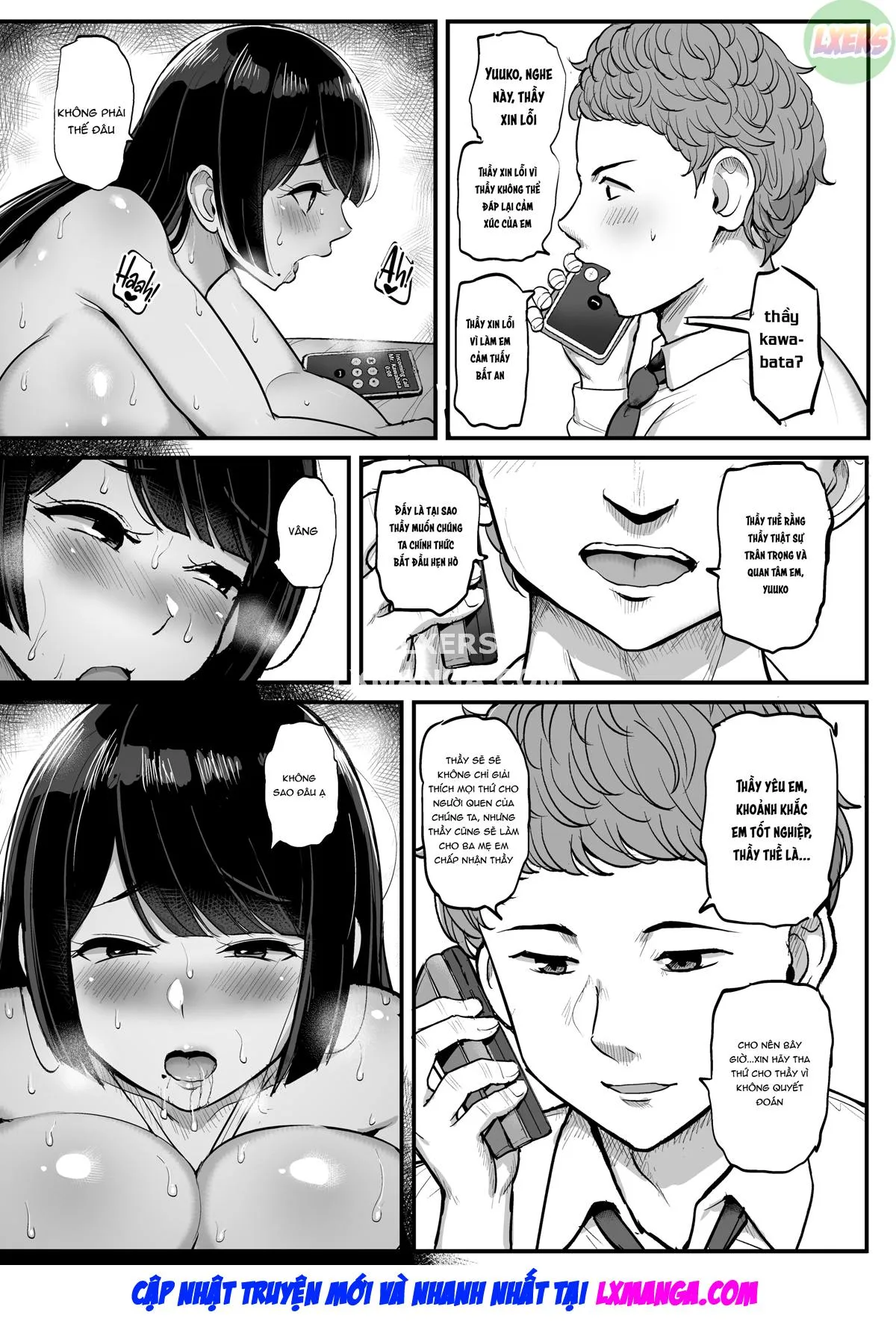 HentaiVN.net - Ảnh 47 - Hakoiri Musume Otoko o Shiru. [The Sheltered Girl's Experience With Men] - Oneshot - Không che
