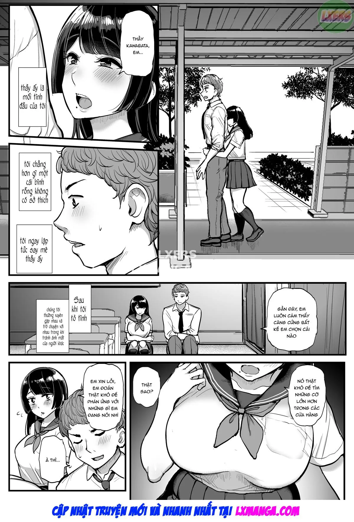 HentaiVN.net - Ảnh 5 - Hakoiri Musume Otoko o Shiru. [The Sheltered Girl's Experience With Men] - Oneshot - Không che
