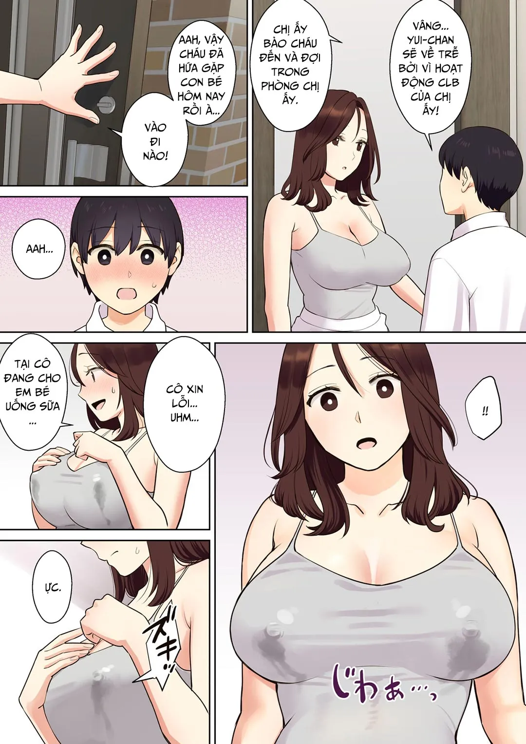 HentaiVN.net - Ảnh 18 - Chuyện cậu trai bị mất trinh bởi mẹ bạn (gái) [Kanojo No Okaa-San Ni Doutei O Ubawareru Hanashi; A Story About A Boy Getting His Virginity Stolen By His (Girl) Friend's Mom] - Chap 1