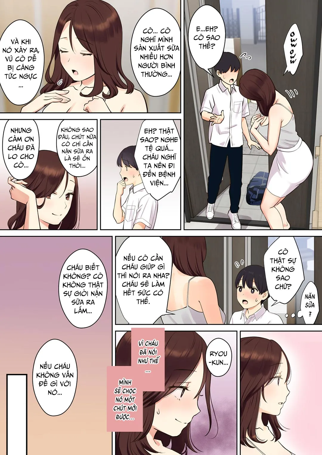 HentaiVN.net - Ảnh 19 - Chuyện cậu trai bị mất trinh bởi mẹ bạn (gái) [Kanojo No Okaa-San Ni Doutei O Ubawareru Hanashi; A Story About A Boy Getting His Virginity Stolen By His (Girl) Friend's Mom] - Chap 1