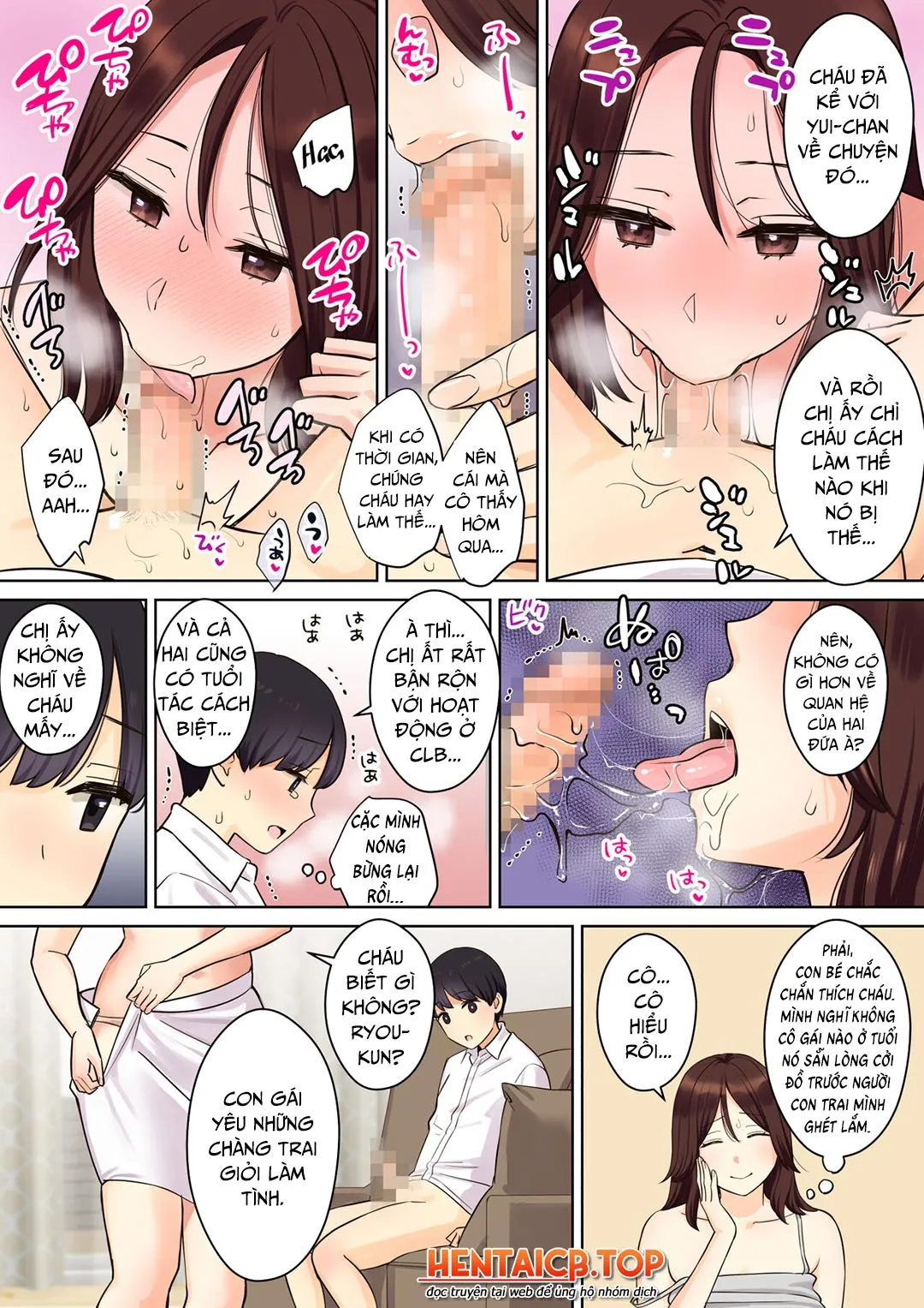 HentaiVN.net - Ảnh 31 - Chuyện cậu trai bị mất trinh bởi mẹ bạn (gái) [Kanojo No Okaa-San Ni Doutei O Ubawareru Hanashi; A Story About A Boy Getting His Virginity Stolen By His (Girl) Friend's Mom] - Chap 1