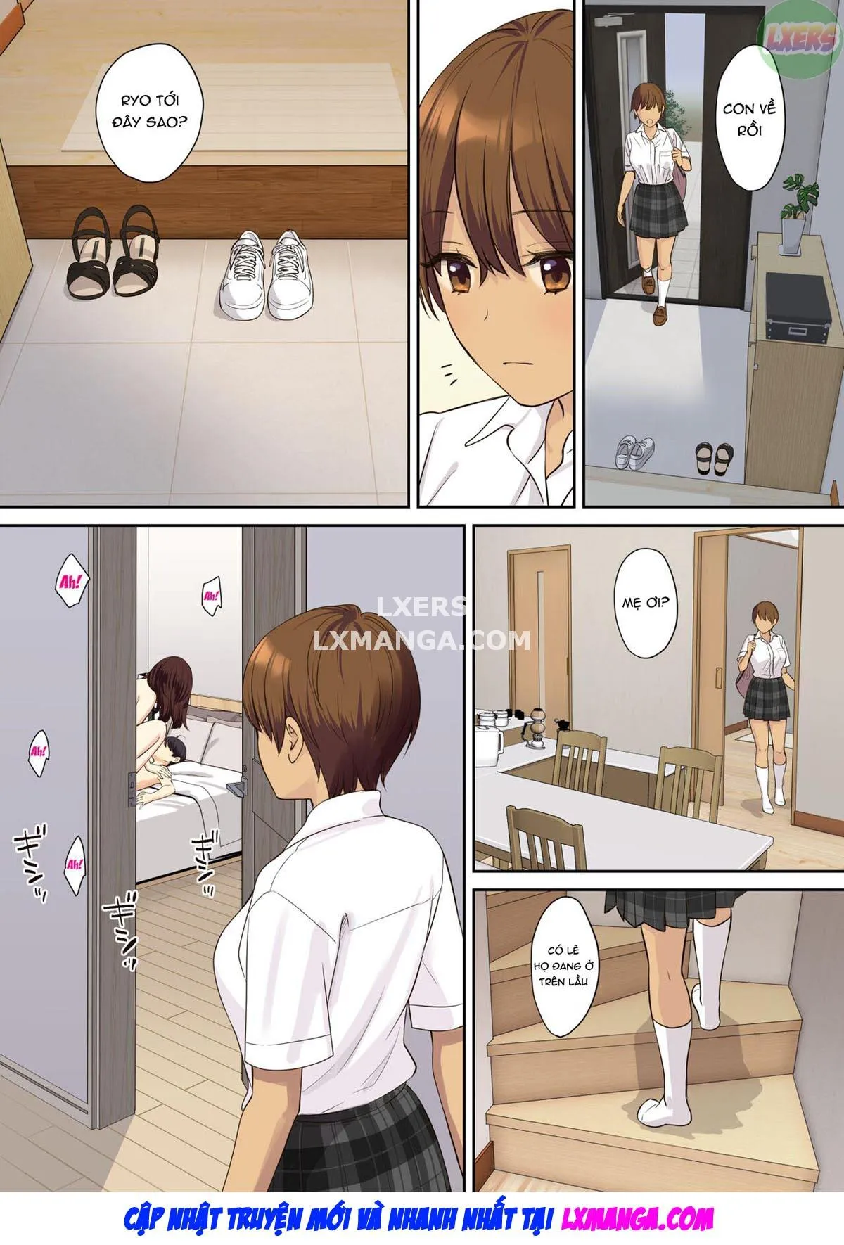 HentaiVN.net - Ảnh 22 - Chuyện cậu trai bị mất trinh bởi mẹ bạn (gái) [Kanojo No Okaa-San Ni Doutei O Ubawareru Hanashi; A Story About A Boy Getting His Virginity Stolen By His (Girl) Friend's Mom] - Chap 2 - [END]