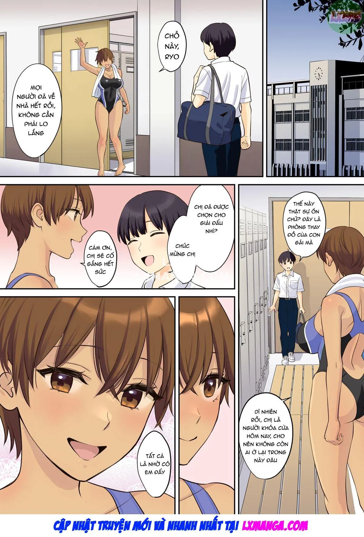 HentaiVN.net - Ảnh 62 - Chuyện cậu trai bị mất trinh bởi mẹ bạn (gái) [Kanojo No Okaa-San Ni Doutei O Ubawareru Hanashi; A Story About A Boy Getting His Virginity Stolen By His (Girl) Friend's Mom] - Chap 2 - [END]