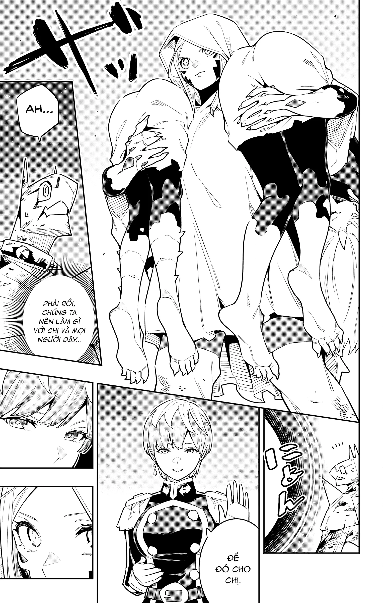 HentaiVN.net - Ảnh 8 - Nô lệ của đội tinh nhuệ Ma Đô (Chỉ ecchi không sex) - Chap 81
