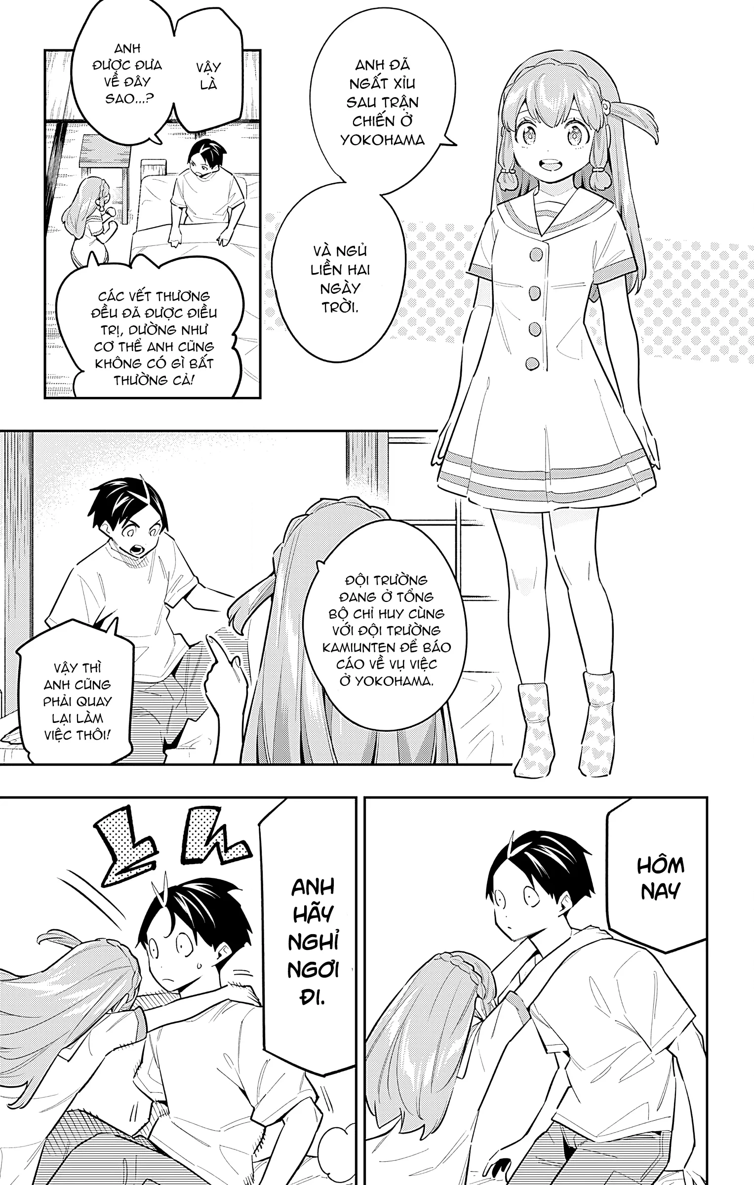 HentaiVN.net - Ảnh 3 - Nô lệ của đội tinh nhuệ Ma Đô (Chỉ ecchi không sex) - Chap 82