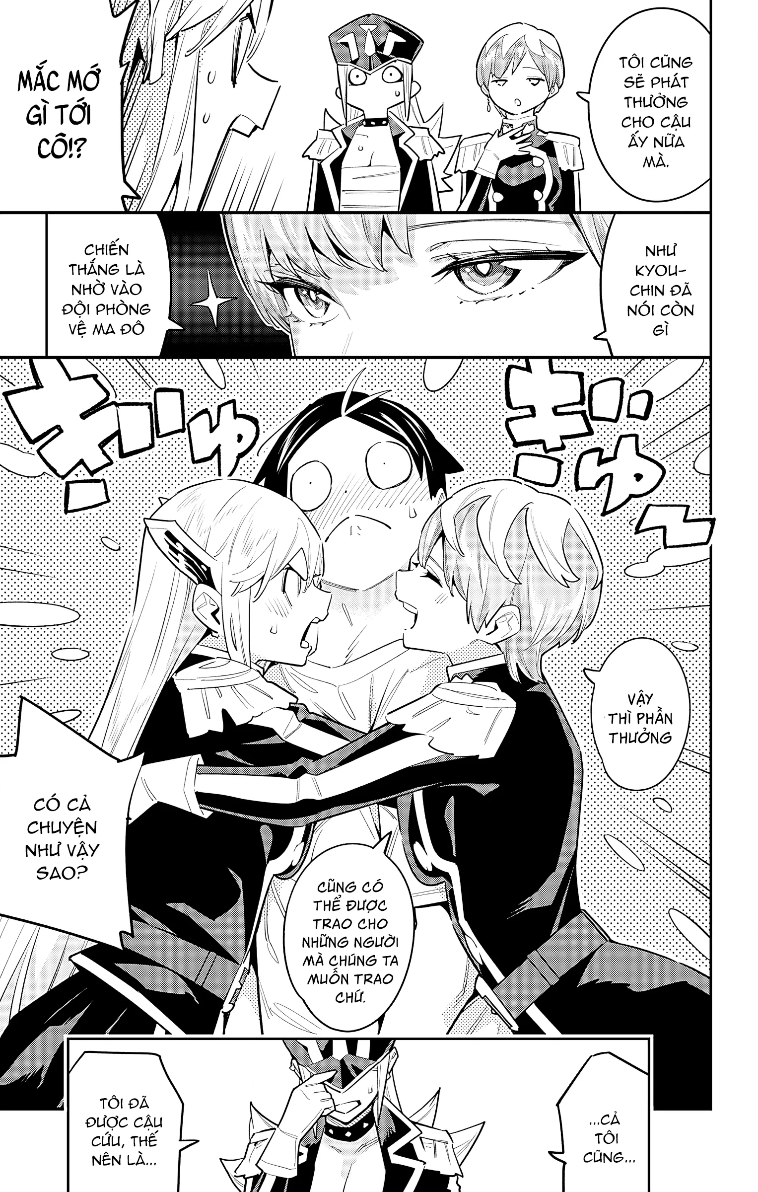 HentaiVN.net - Ảnh 7 - Nô lệ của đội tinh nhuệ Ma Đô (Chỉ ecchi không sex) - Chap 82