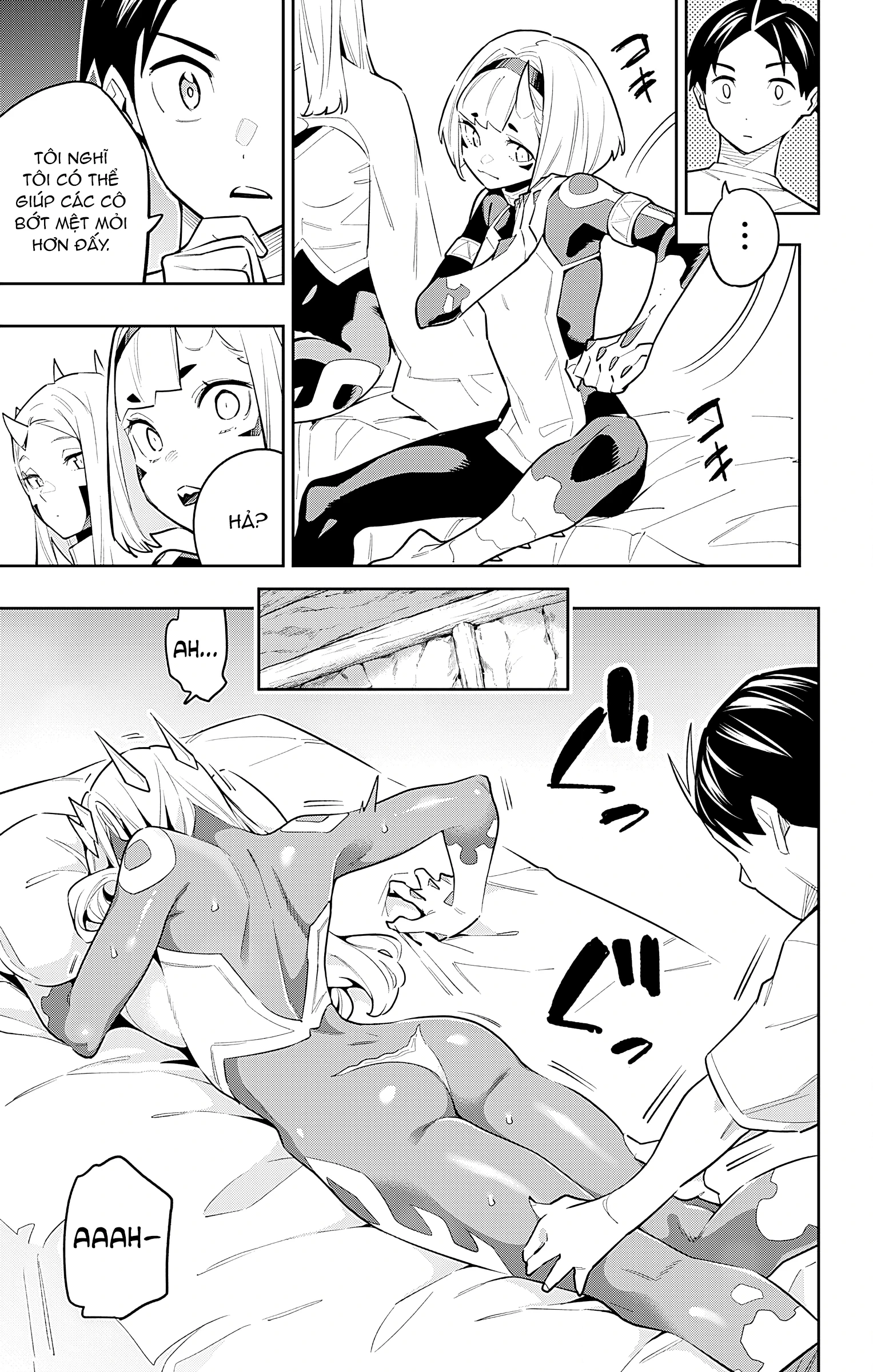 HentaiVN.net - Ảnh 5 - Nô lệ của đội tinh nhuệ Ma Đô (Chỉ ecchi không sex) - Chap 83