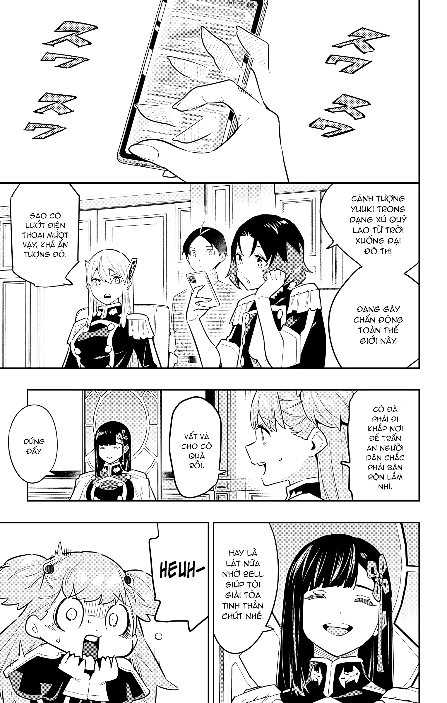 HentaiVN.net - Ảnh 9 - Nô lệ của đội tinh nhuệ Ma Đô (Chỉ ecchi không sex) - Chap 83