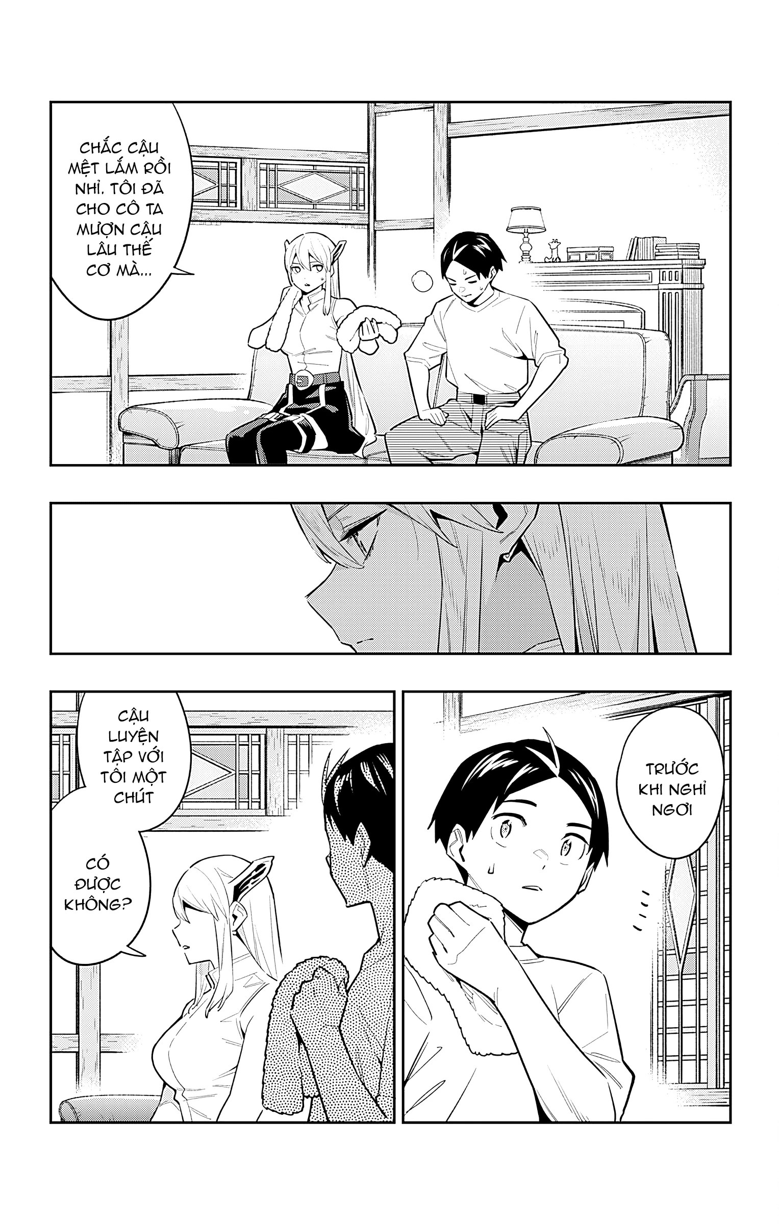 HentaiVN.net - Ảnh 19 - Nô lệ của đội tinh nhuệ Ma Đô (Chỉ ecchi không sex) - Chap 84