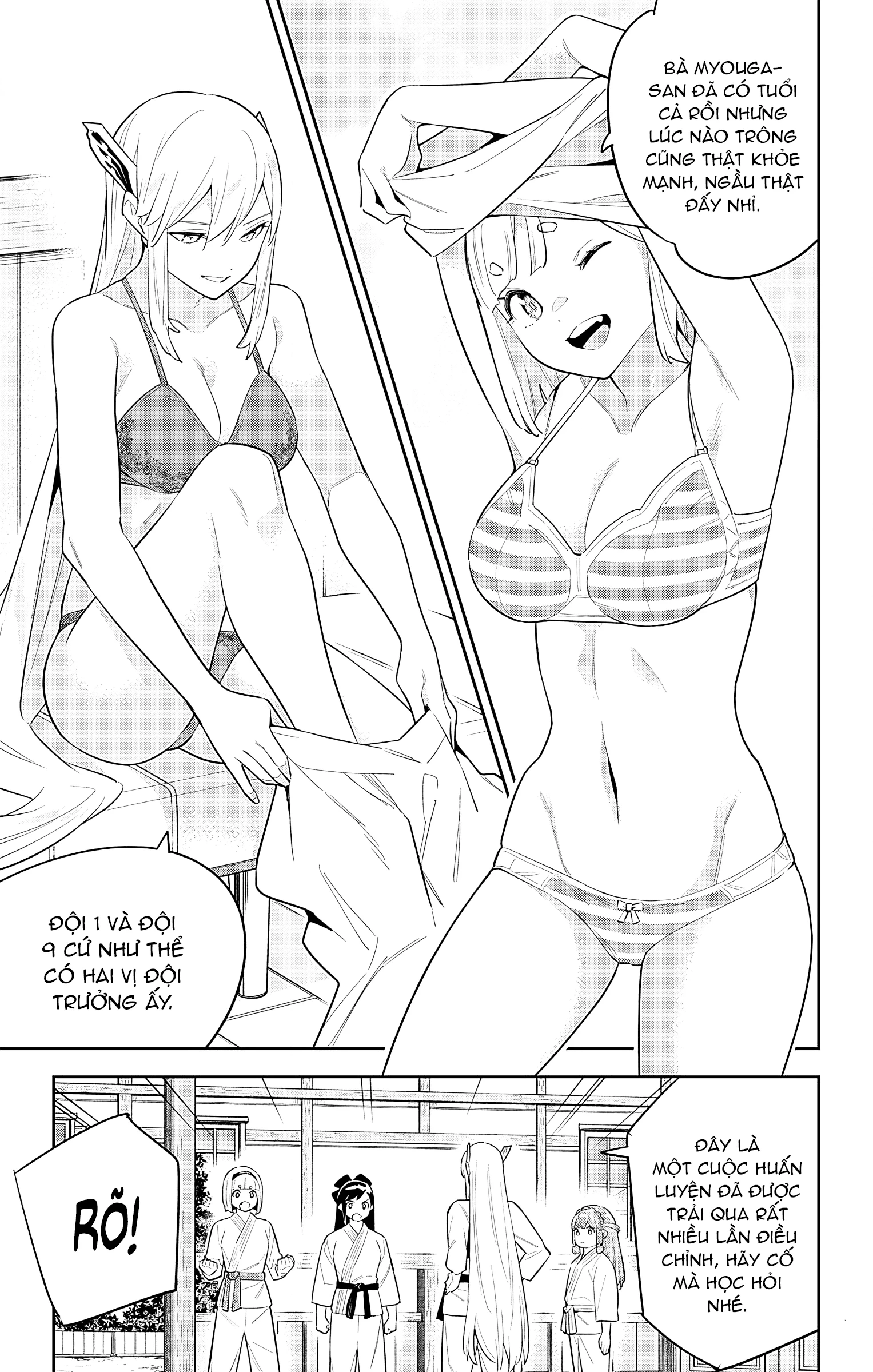 HentaiVN.net - Ảnh 3 - Nô lệ của đội tinh nhuệ Ma Đô (Chỉ ecchi không sex) - Chap 89