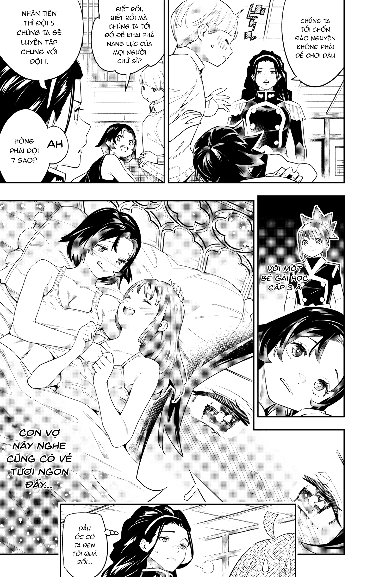 HentaiVN.net - Ảnh 9 - Nô lệ của đội tinh nhuệ Ma Đô (Chỉ ecchi không sex) - Chap 107