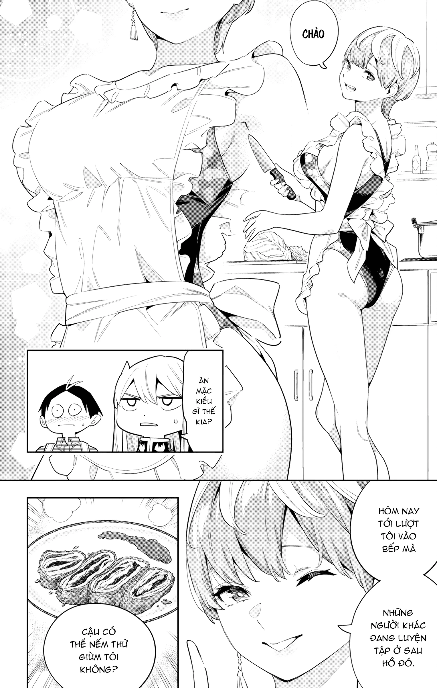 HentaiVN.net - Ảnh 11 - Nô lệ của đội tinh nhuệ Ma Đô (Chỉ ecchi không sex) - Chap 108