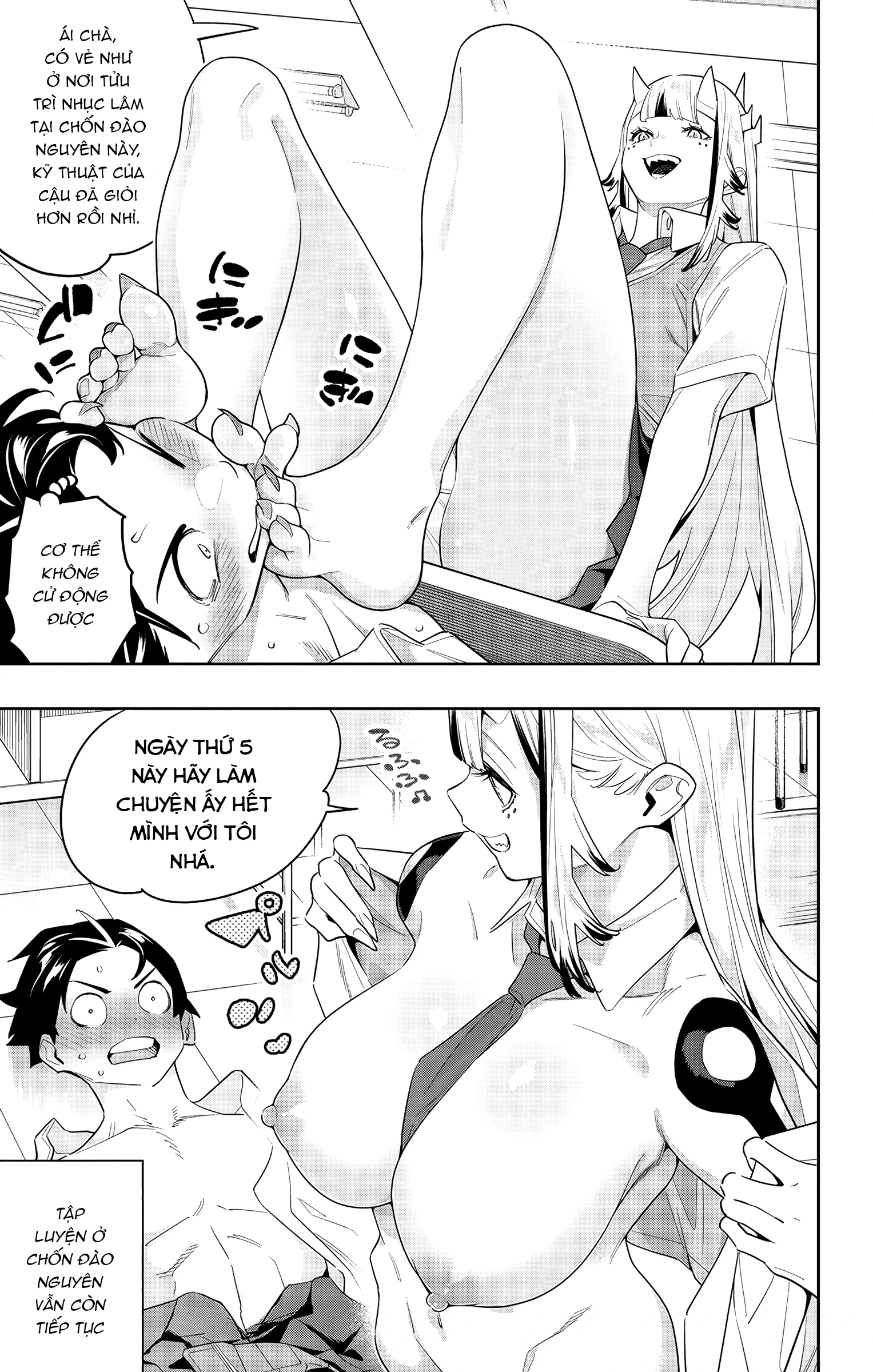 HentaiVN.net - Ảnh 5 - Nô lệ của đội tinh nhuệ Ma Đô (Chỉ ecchi không sex) - Chap 115.5