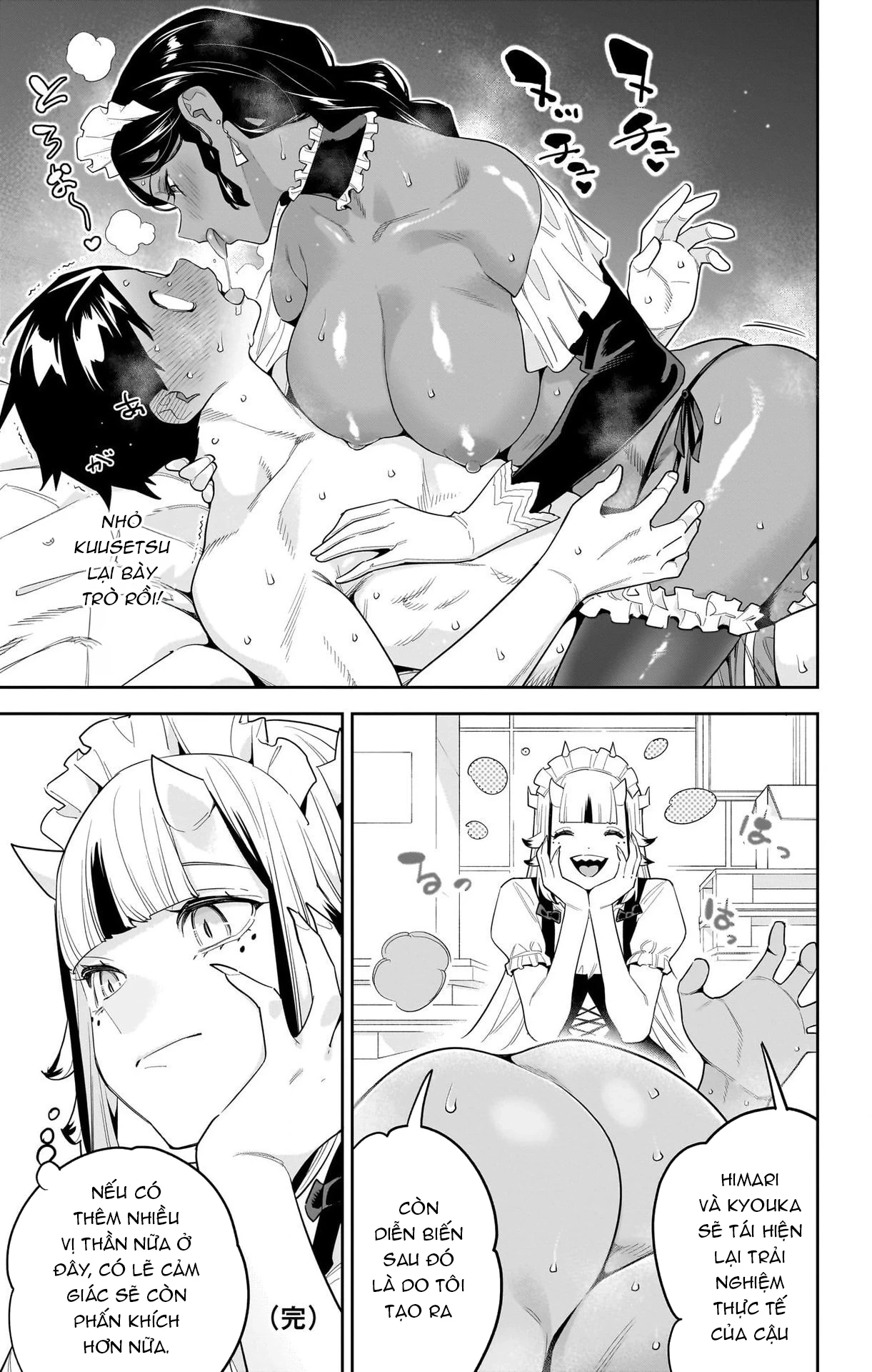 HentaiVN.net - Ảnh 5 - Nô lệ của đội tinh nhuệ Ma Đô (Chỉ ecchi không sex) - Chap 124.5