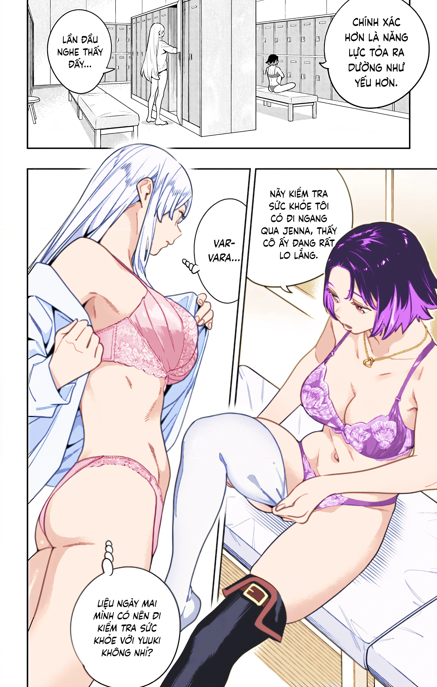 HentaiVN.net - Ảnh 9 - Nô lệ của đội tinh nhuệ Ma Đô (Chỉ ecchi không sex) - Chap 128