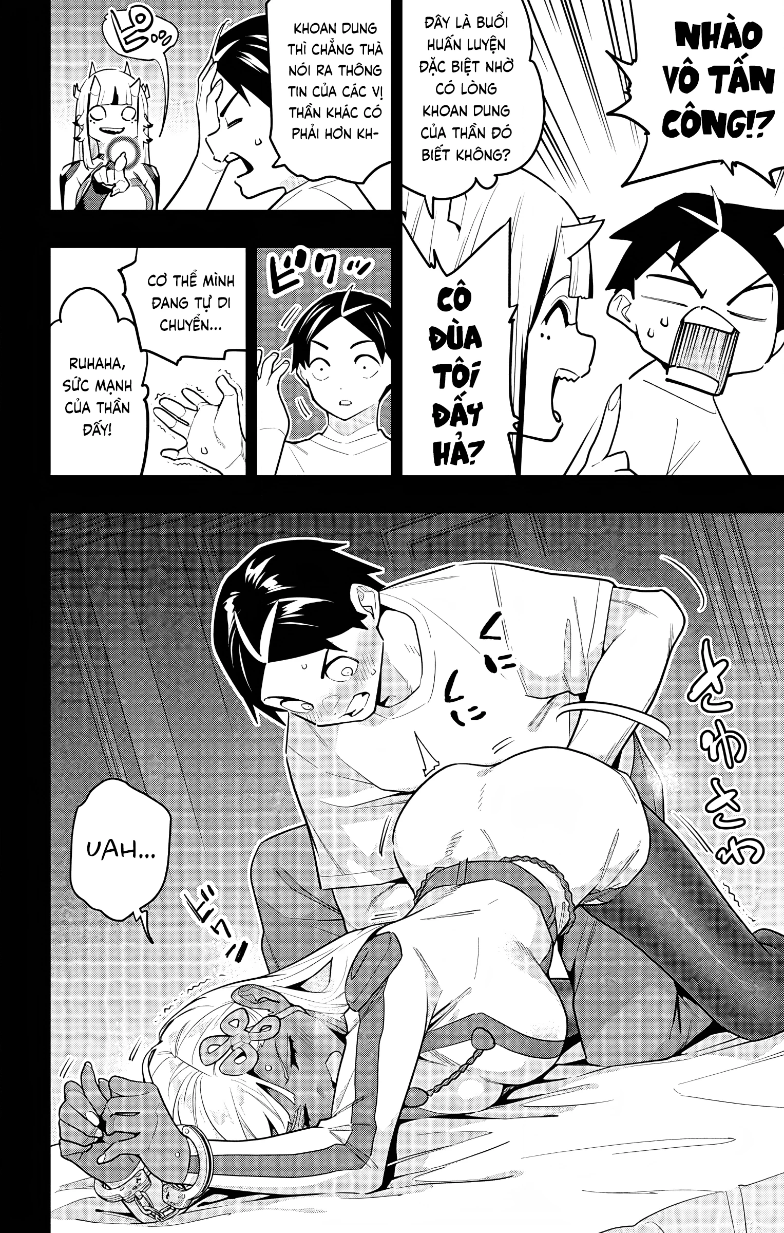 HentaiVN.net - Ảnh 4 - Nô lệ của đội tinh nhuệ Ma Đô (Chỉ ecchi không sex) - Chap 143