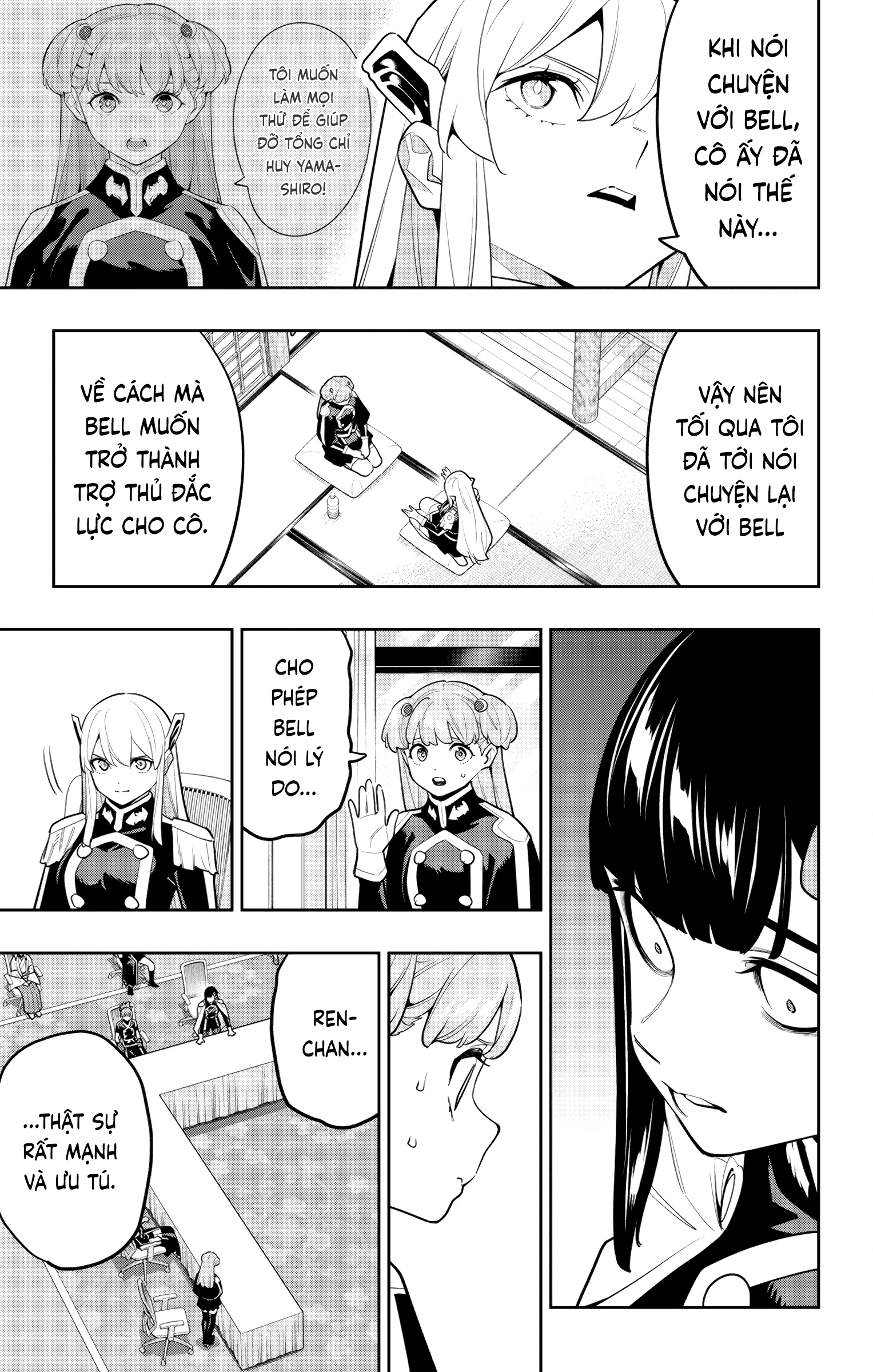 HentaiVN.net - Ảnh 11 - Nô lệ của đội tinh nhuệ Ma Đô (Chỉ ecchi không sex) - Chap 149