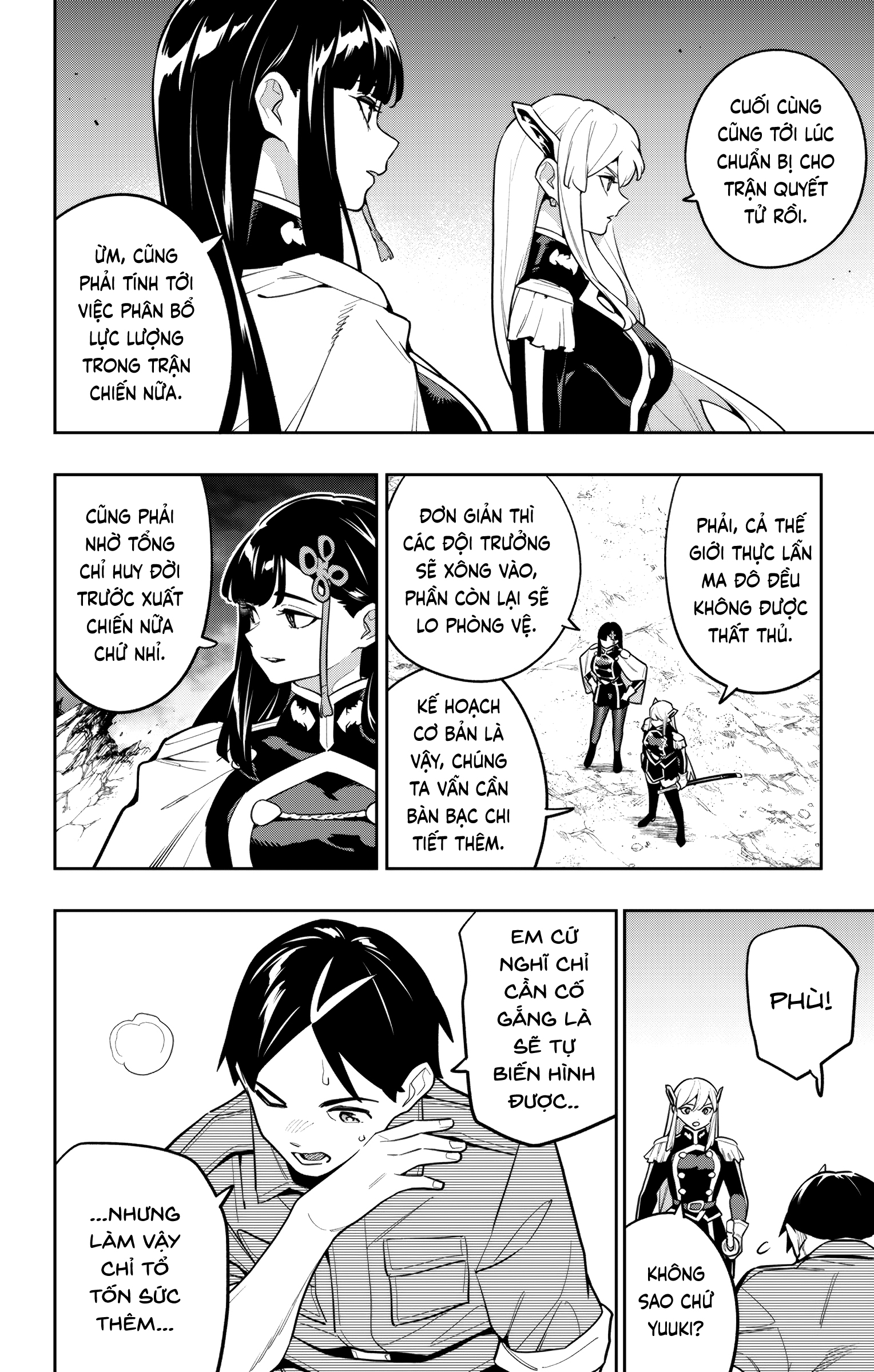 HentaiVN.net - Ảnh 4 - Nô lệ của đội tinh nhuệ Ma Đô (Chỉ ecchi không sex) - Chapter 166 - Quyết tâm của Yachiho