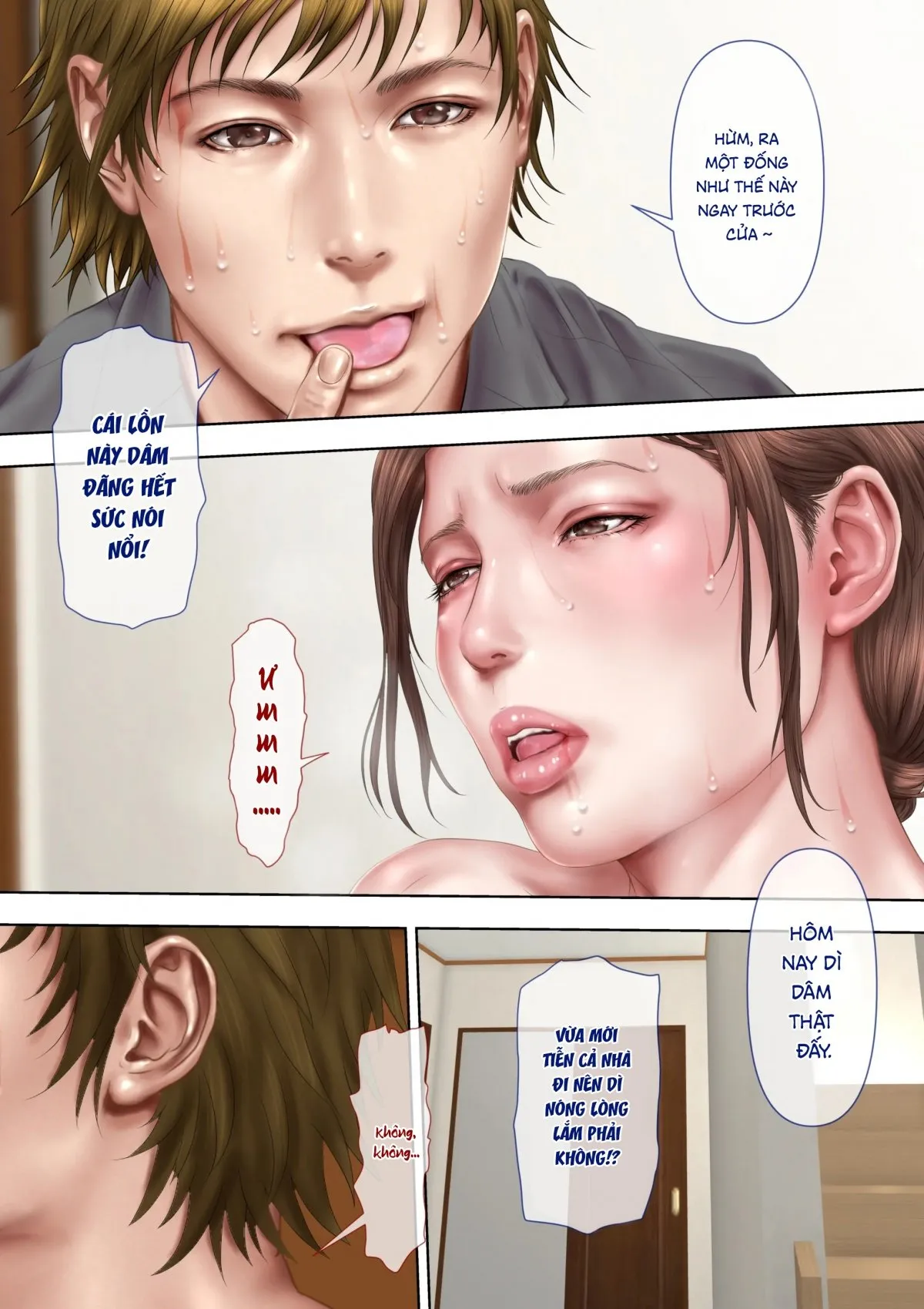 HentaiVN.net - Ảnh 10 - Địt dì quyến rũ!! Phần 2! - Chap 2