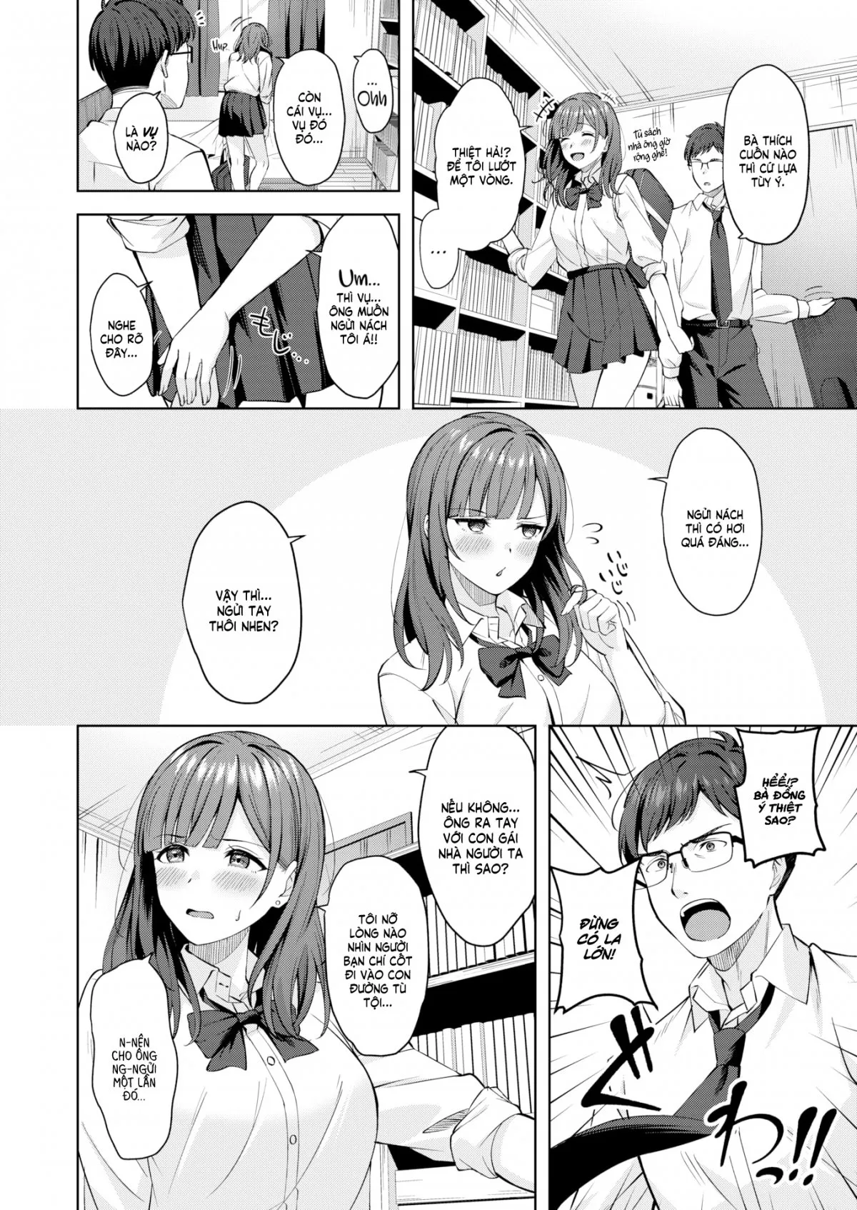 HentaiVN.net - Ảnh 4 - Ái Vọng Thầm Kín - Oneshot ngọt lắm