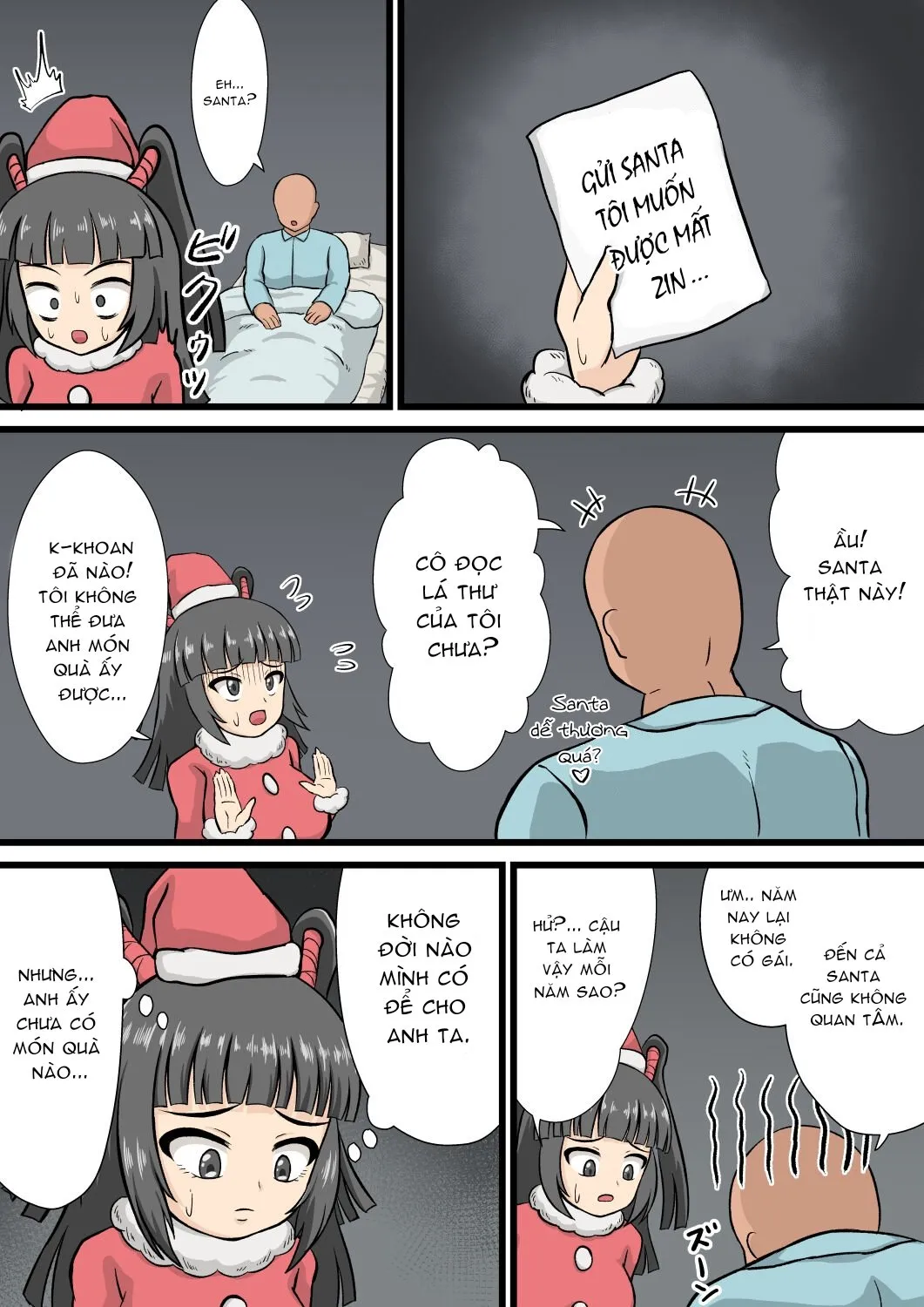 HentaiVN.net - Ảnh 3 - Món Quà Đặc Biệt [Santa Christmas Gift] - Oneshot