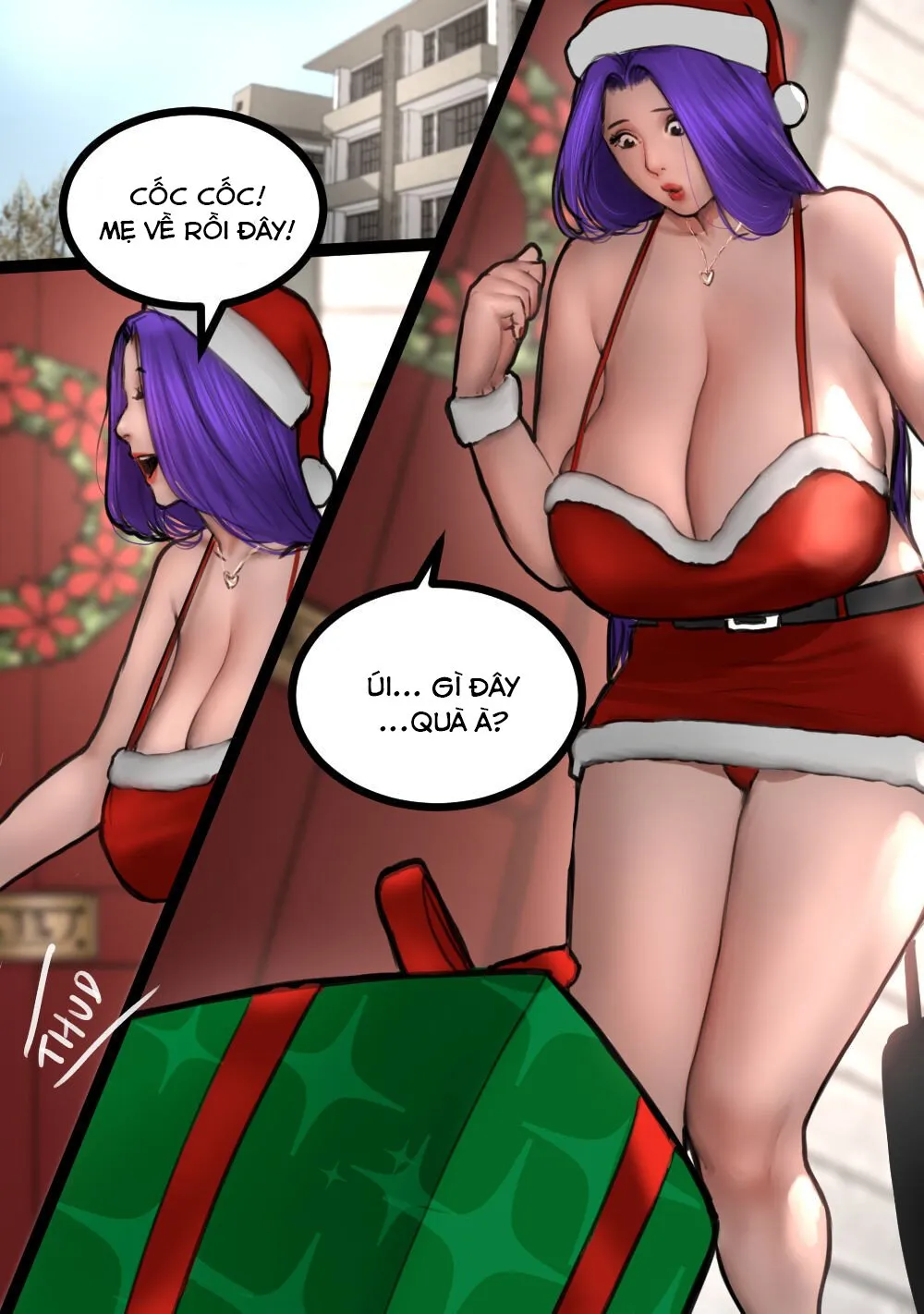 HentaiVN.net - Ảnh 3 - Giáng Sinh Đặc Biệt [Christmas Special] - Oneshot biết nói