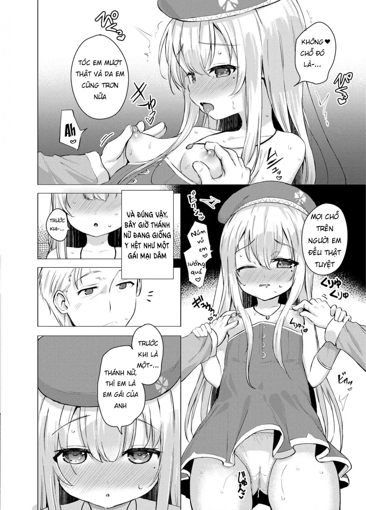 HentaiVN.net - Ảnh 10 - Sei to Sei-na Imouto to. [My Sacred and Sexual Sister ; Sei to Sei-na Imouto to.] - Oneshot