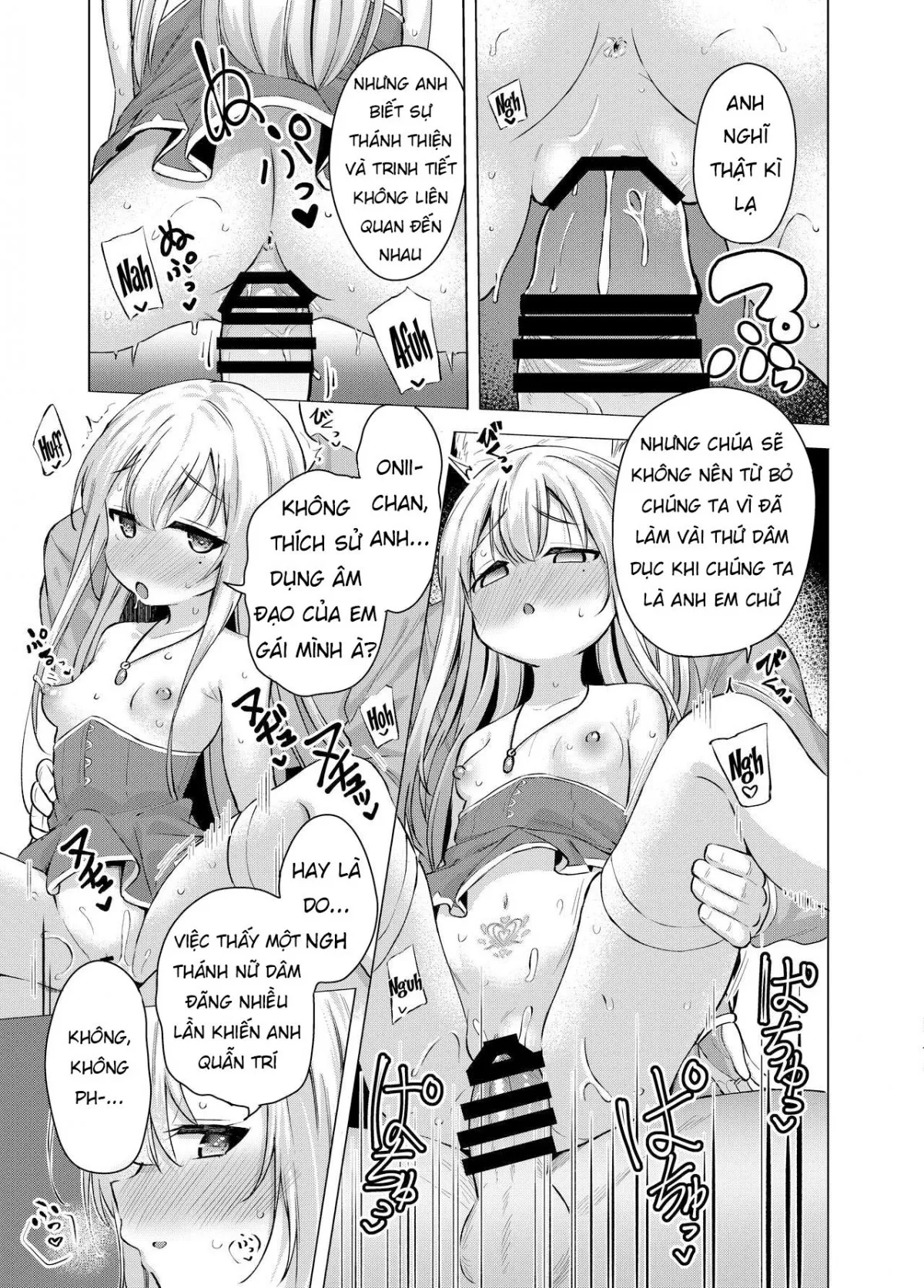 HentaiVN.net - Ảnh 17 - Sei to Sei-na Imouto to. [My Sacred and Sexual Sister ; Sei to Sei-na Imouto to.] - Oneshot