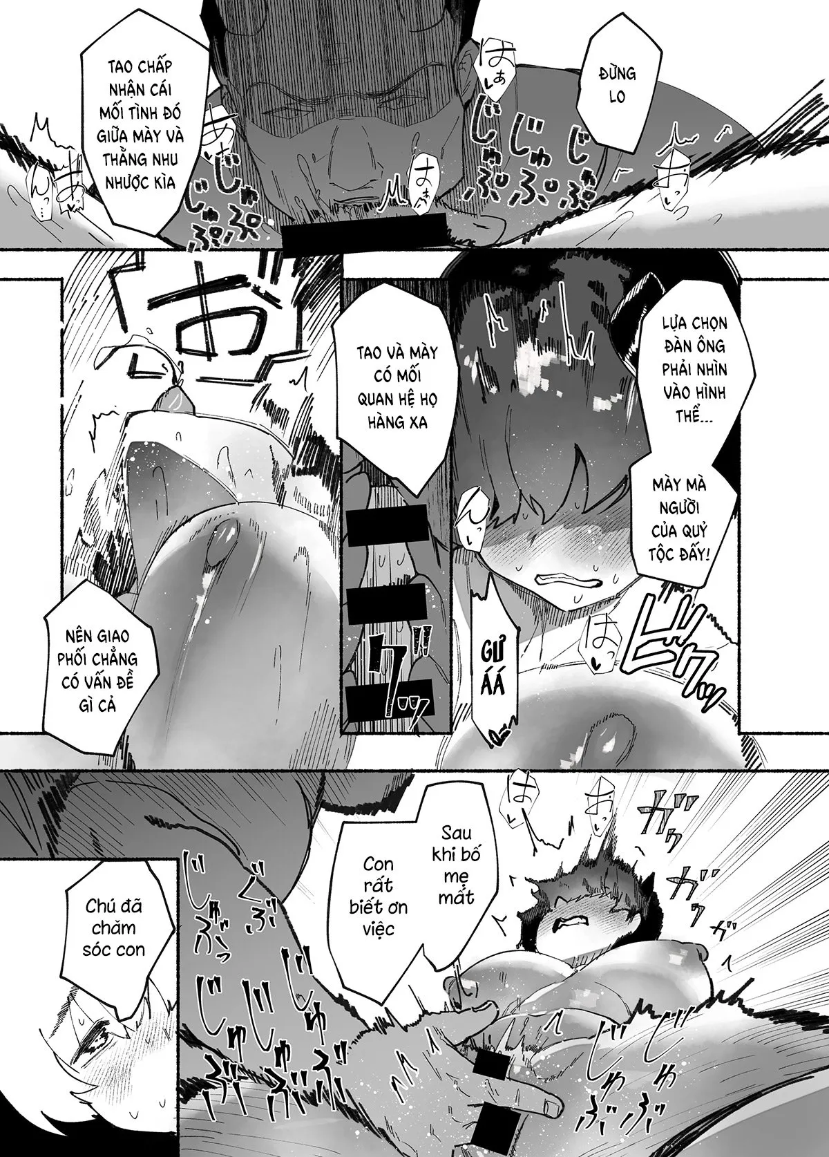 HentaiVN.net - Ảnh 8 - Oni no Ko Ochita [Tiểu quỷ sa ngã; 鬼の子落ちた] - Oni no Ko Ochita (Tiểu quỷ sa ngã)