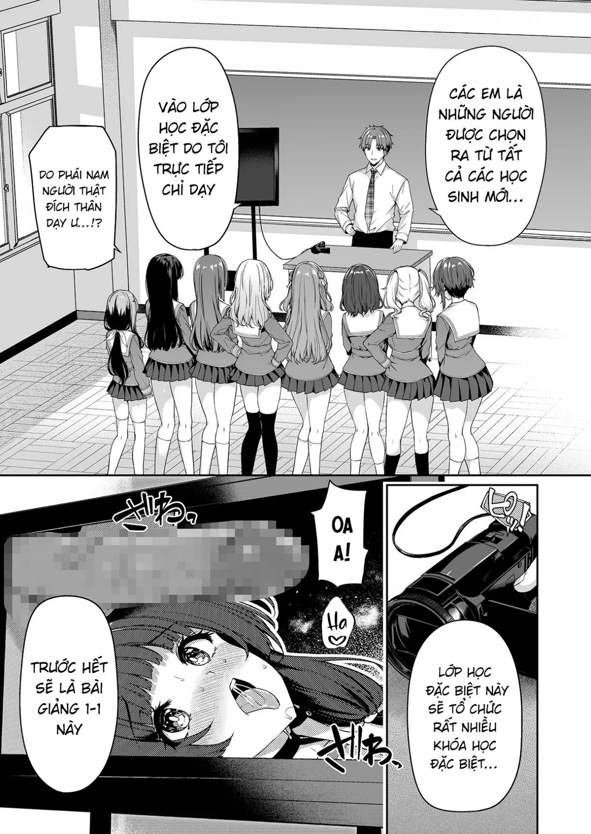 HentaiVN.net - Ảnh 9 - Gyakuten Sekai no Fuzoku Gakuen [逆転世界の風俗学園] - Oneshot