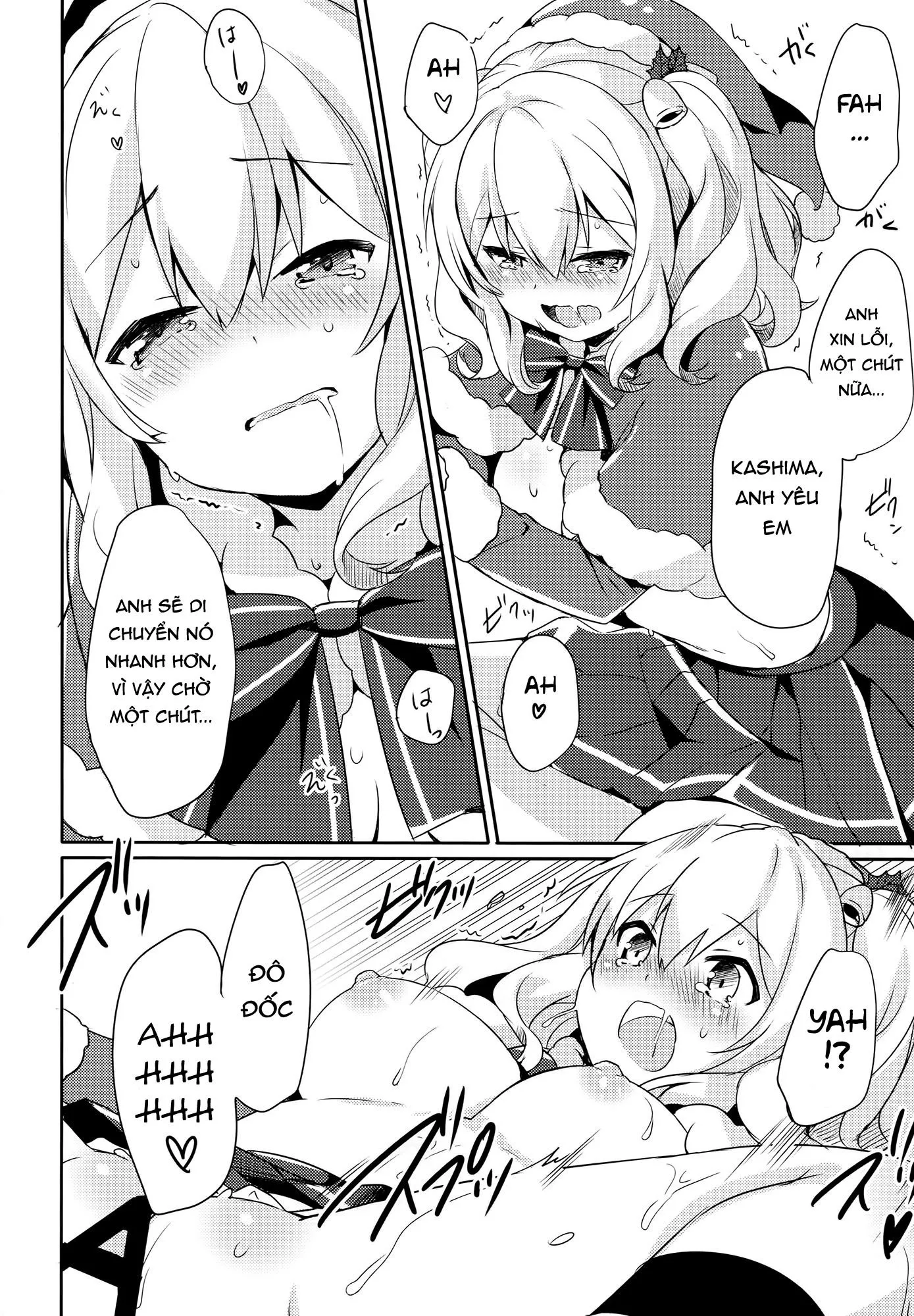 HentaiVN.net - Ảnh 15 - Kashima muốn ở cùng với đô đốc. [Teitoku-San Watashi To Goissho Shimashou?] - Oneshot