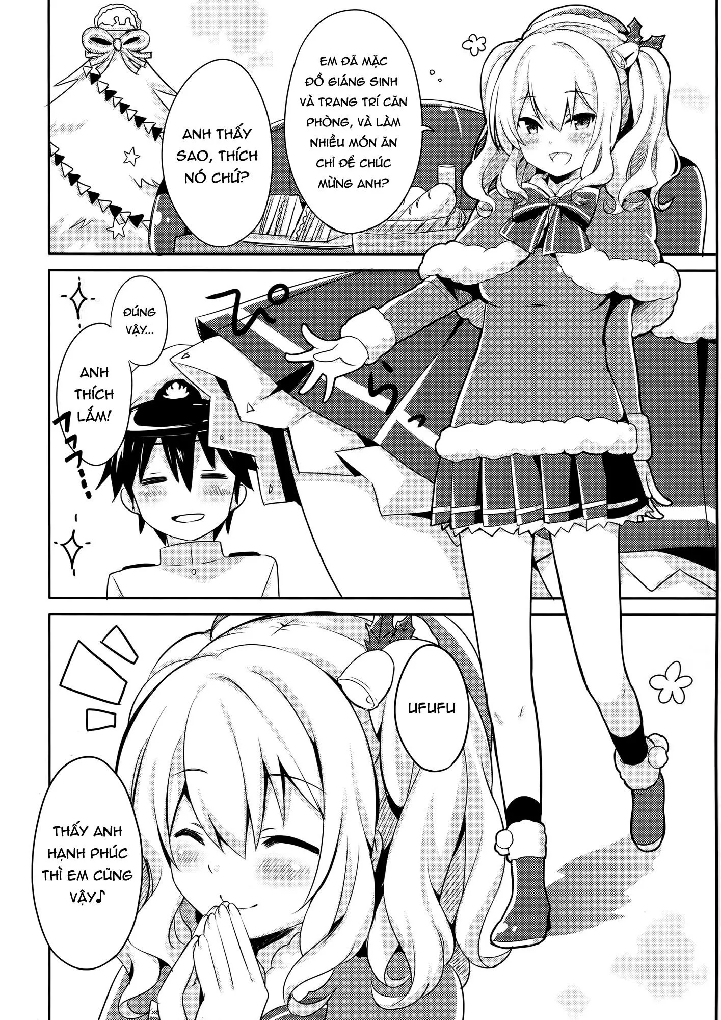 HentaiVN.net - Ảnh 5 - Kashima muốn ở cùng với đô đốc. [Teitoku-San Watashi To Goissho Shimashou?] - Oneshot