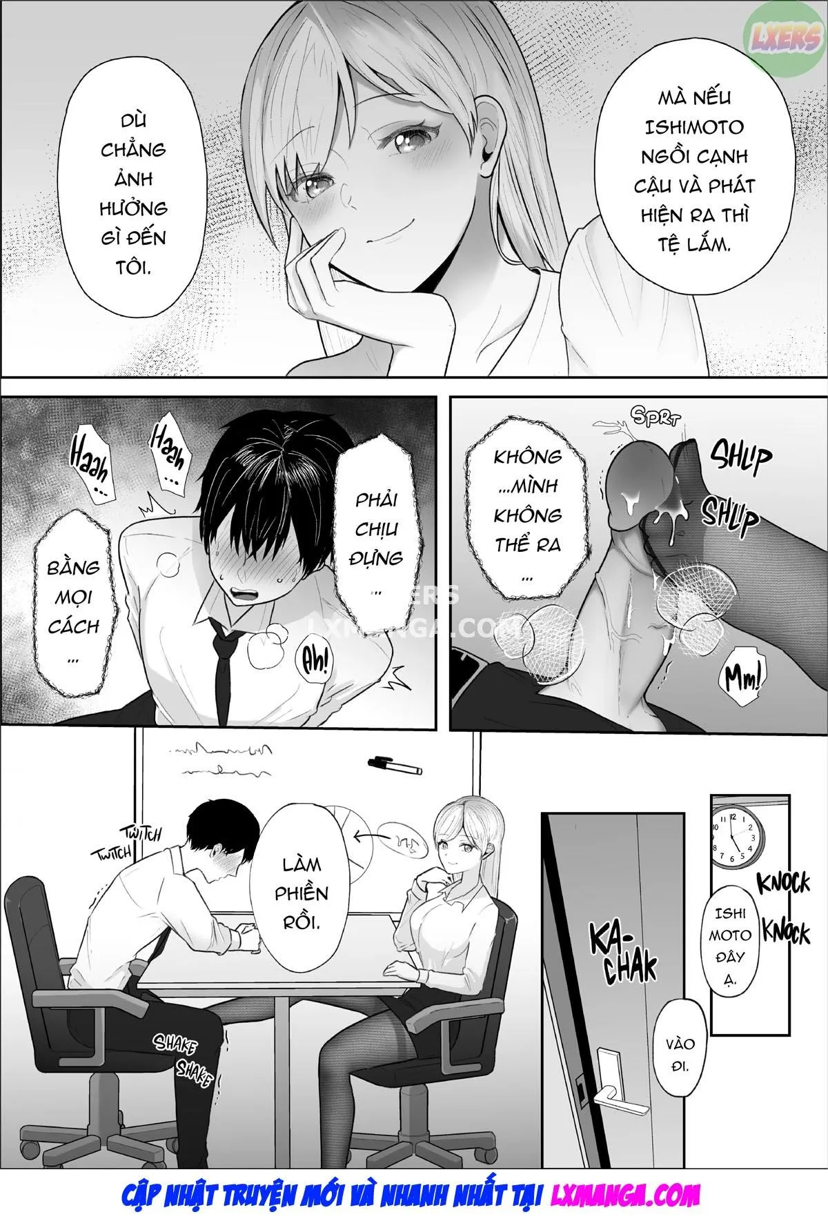 HentaiVN.net - Ảnh 12 - Kibishii Onna Joushi no Pet ni Natta Boku - Oneshot