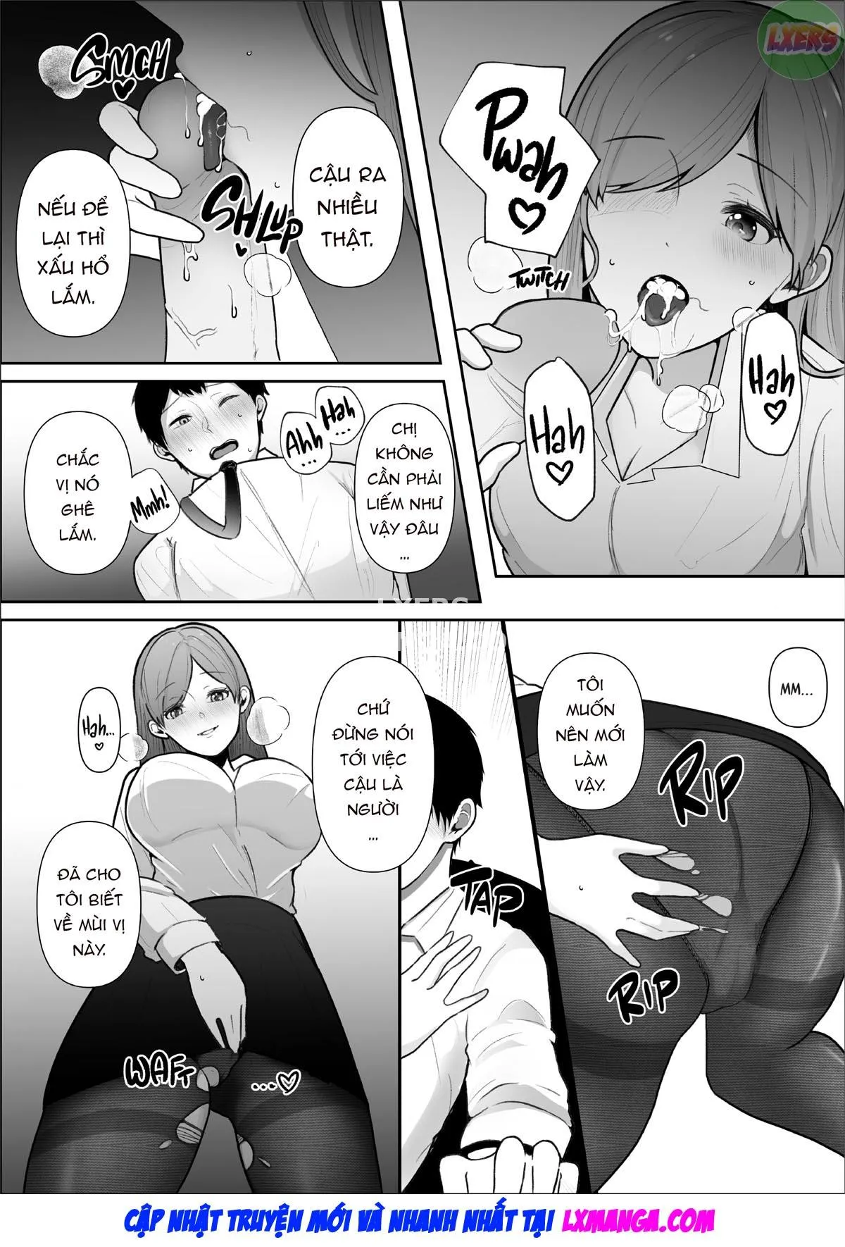 HentaiVN.net - Ảnh 21 - Kibishii Onna Joushi no Pet ni Natta Boku - Oneshot