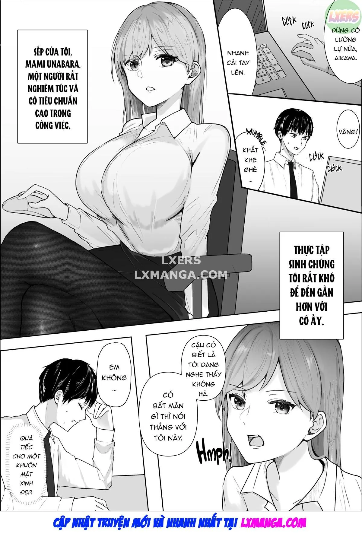 HentaiVN.net - Ảnh 3 - Kibishii Onna Joushi no Pet ni Natta Boku - Oneshot