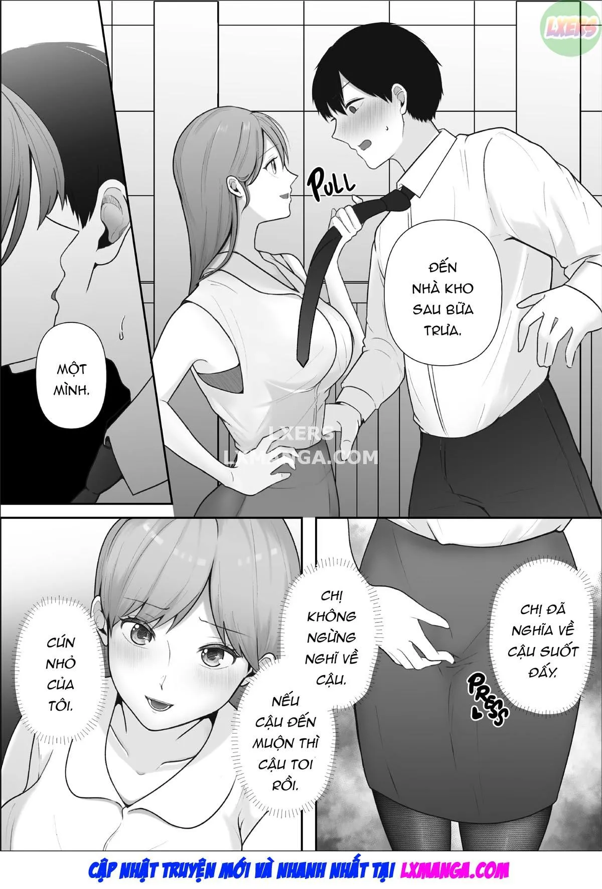 HentaiVN.net - Ảnh 35 - Kibishii Onna Joushi no Pet ni Natta Boku - Oneshot