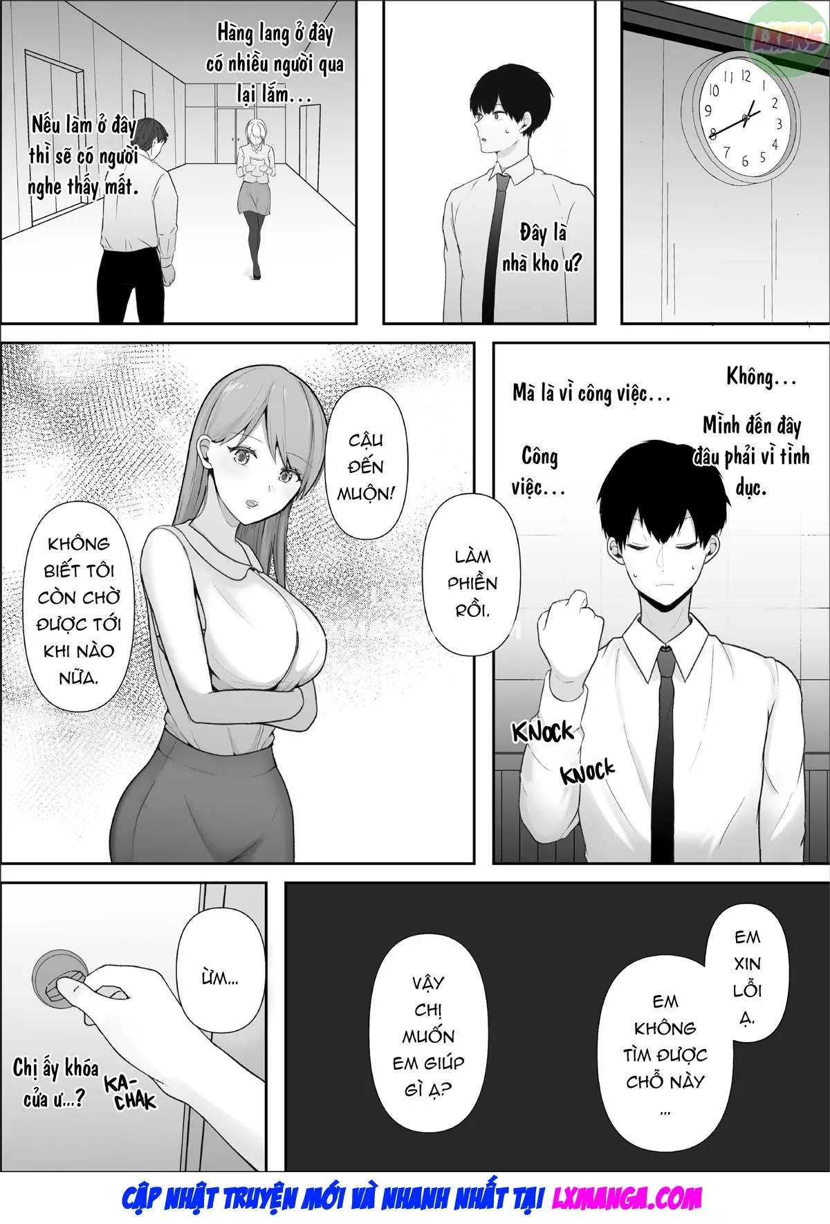 HentaiVN.net - Ảnh 36 - Kibishii Onna Joushi no Pet ni Natta Boku - Oneshot
