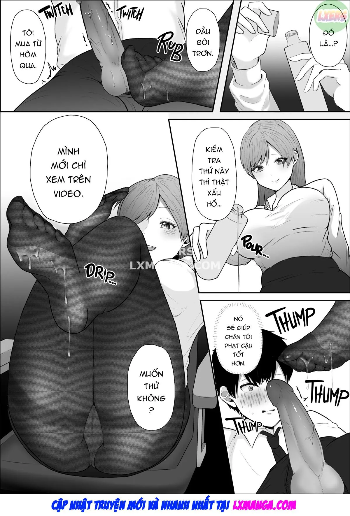 HentaiVN.net - Ảnh 9 - Kibishii Onna Joushi no Pet ni Natta Boku - Oneshot