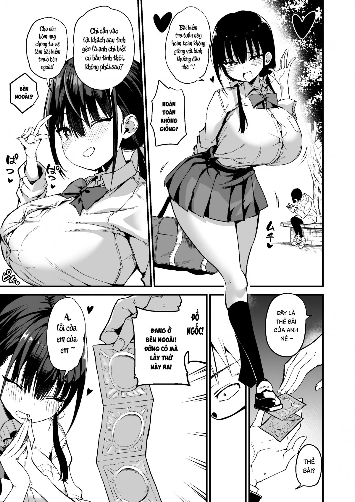 HentaiVN.net - Ảnh 11 - Kanojo no Imouto ga Kyonyuu MiniSkir JK de Koakuma-kei 5 - Chap 1