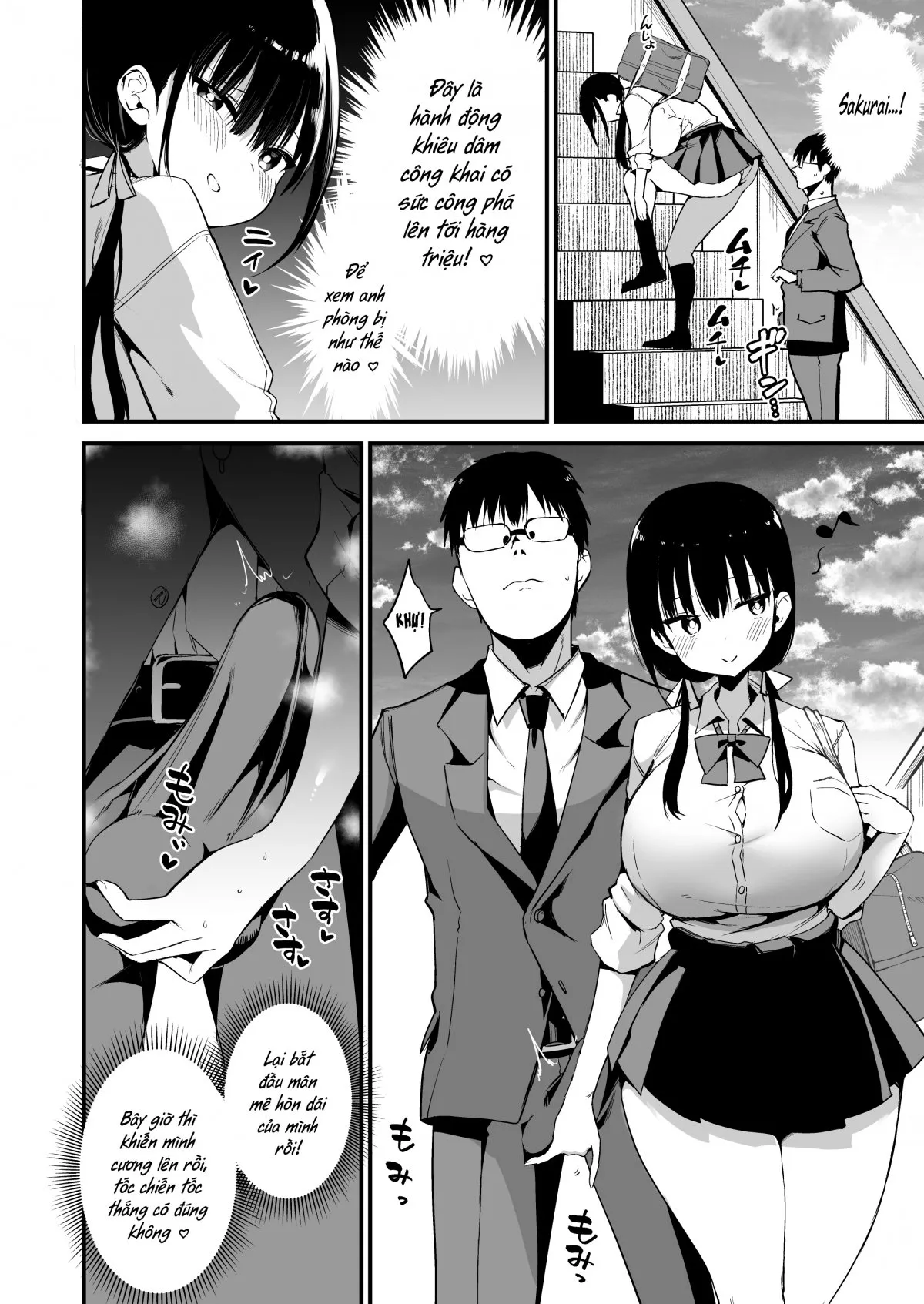 HentaiVN.net - Ảnh 14 - Kanojo no Imouto ga Kyonyuu MiniSkir JK de Koakuma-kei 5 - Chap 1